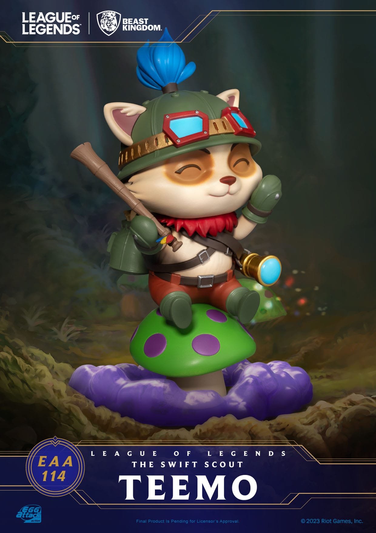 League of Legends Egg Attack Figur The Swift Scout Teemo 12 cm