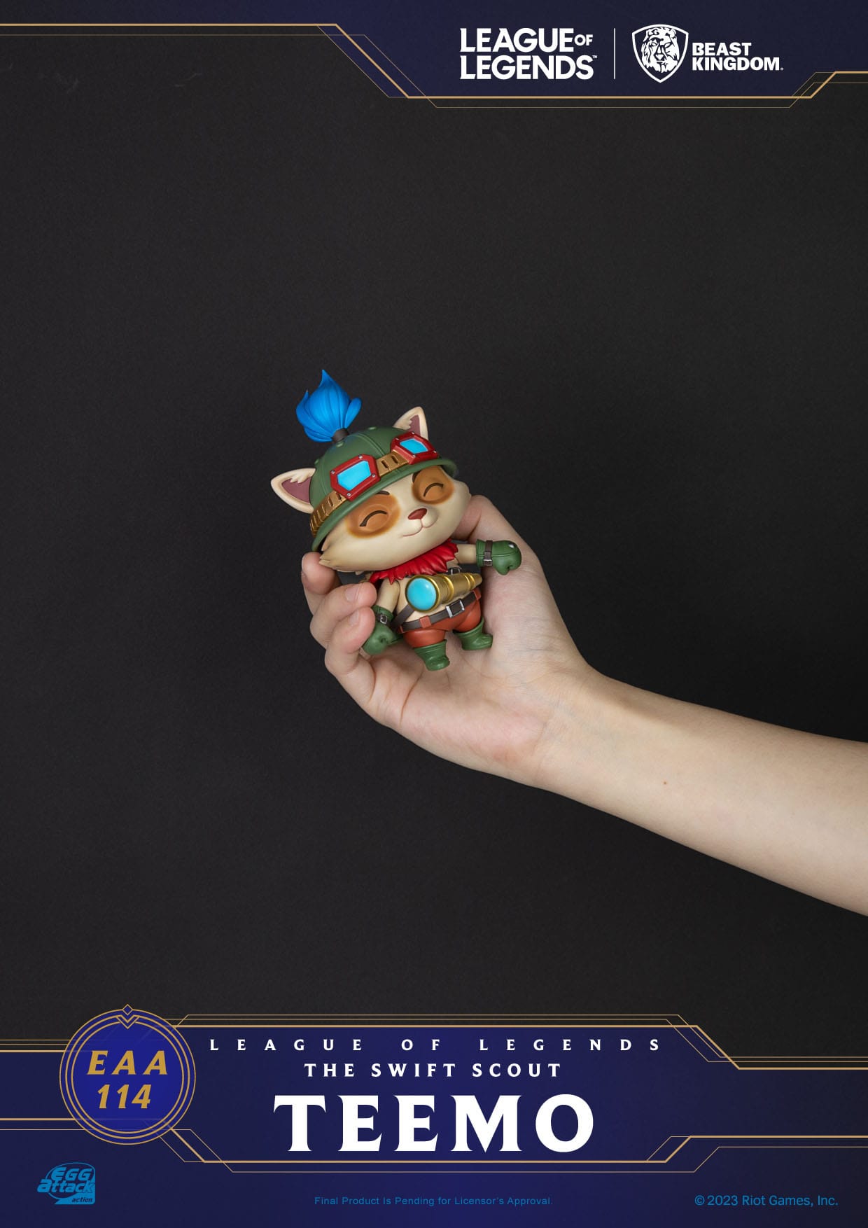 League of Legends Egg Attack Figur The Swift Scout Teemo 12 cm