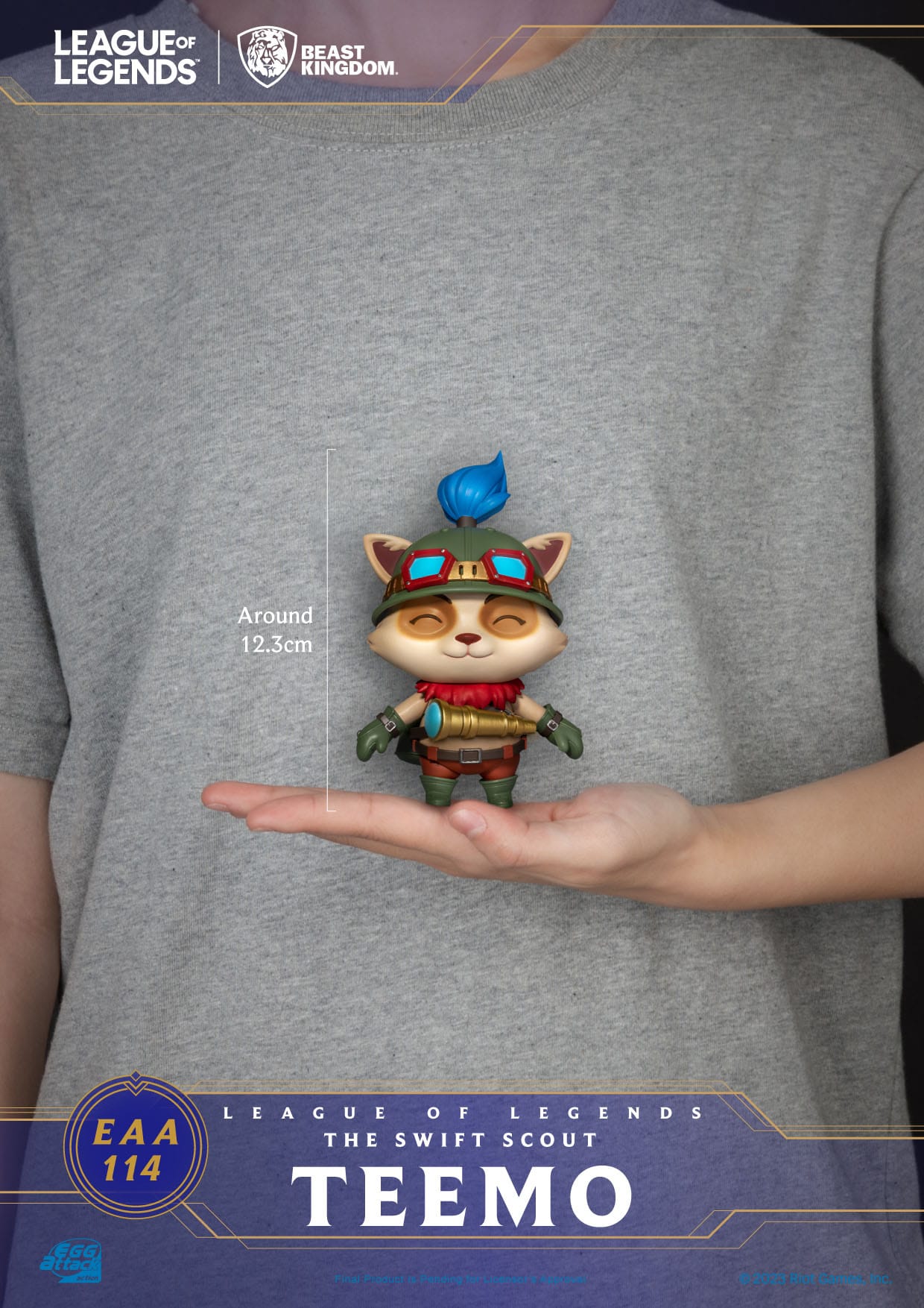 League of Legends Egg Attack Figur The Swift Scout Teemo 12 cm