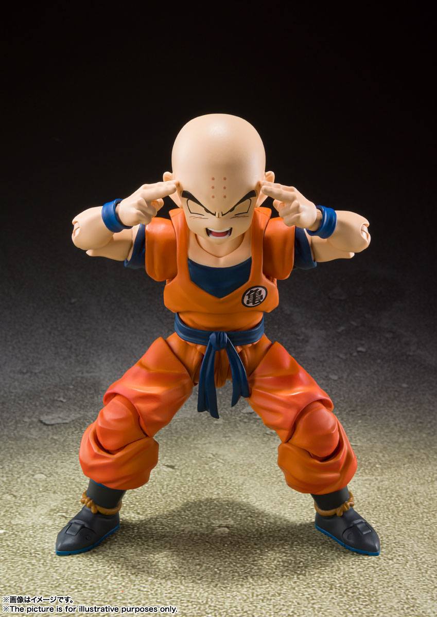 Dragon Ball Z S.H. Figuarts Actionfigure Krillin Earth's Strongest Man 12 cm