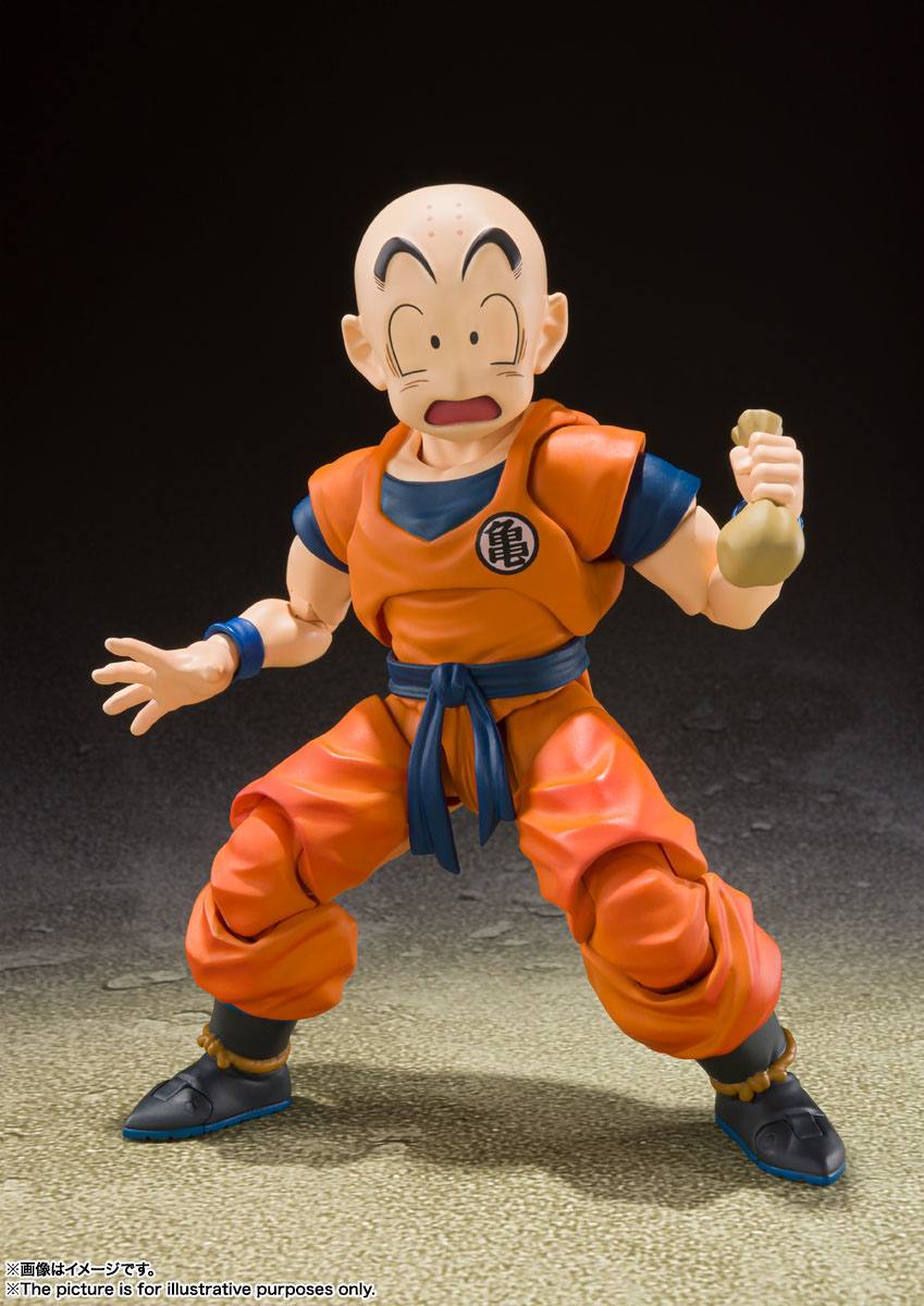 Dragon Ball Z S.H. Figuarts Actionfigure Krillin Earth's Strongest Man 12 cm