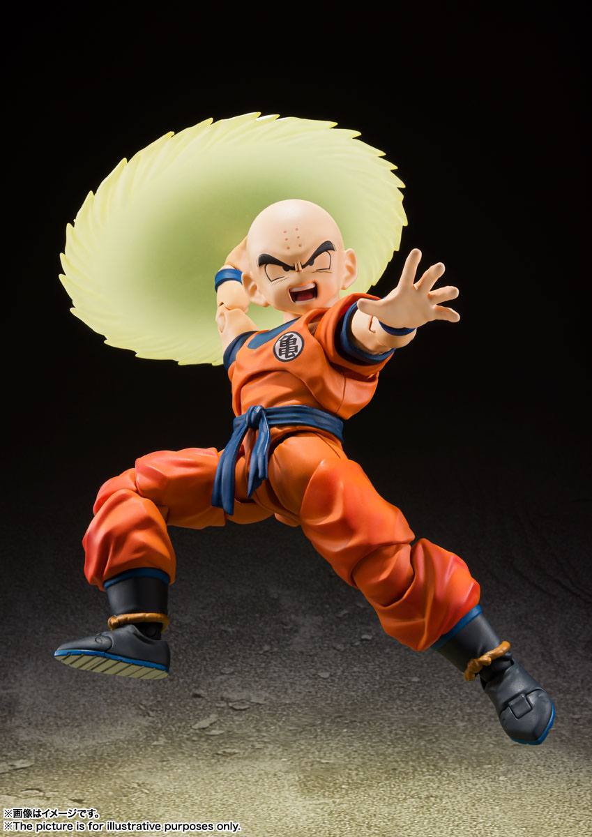 Dragon Ball Z S.H. Figuarts Actionfigure Krillin Earth's Strongest Man 12 cm