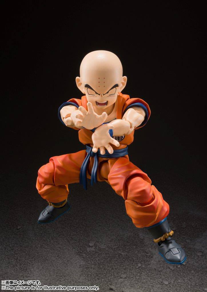 Dragon Ball Z S.H. Figuarts Actionfigure Krillin Earth's Strongest Man 12 cm