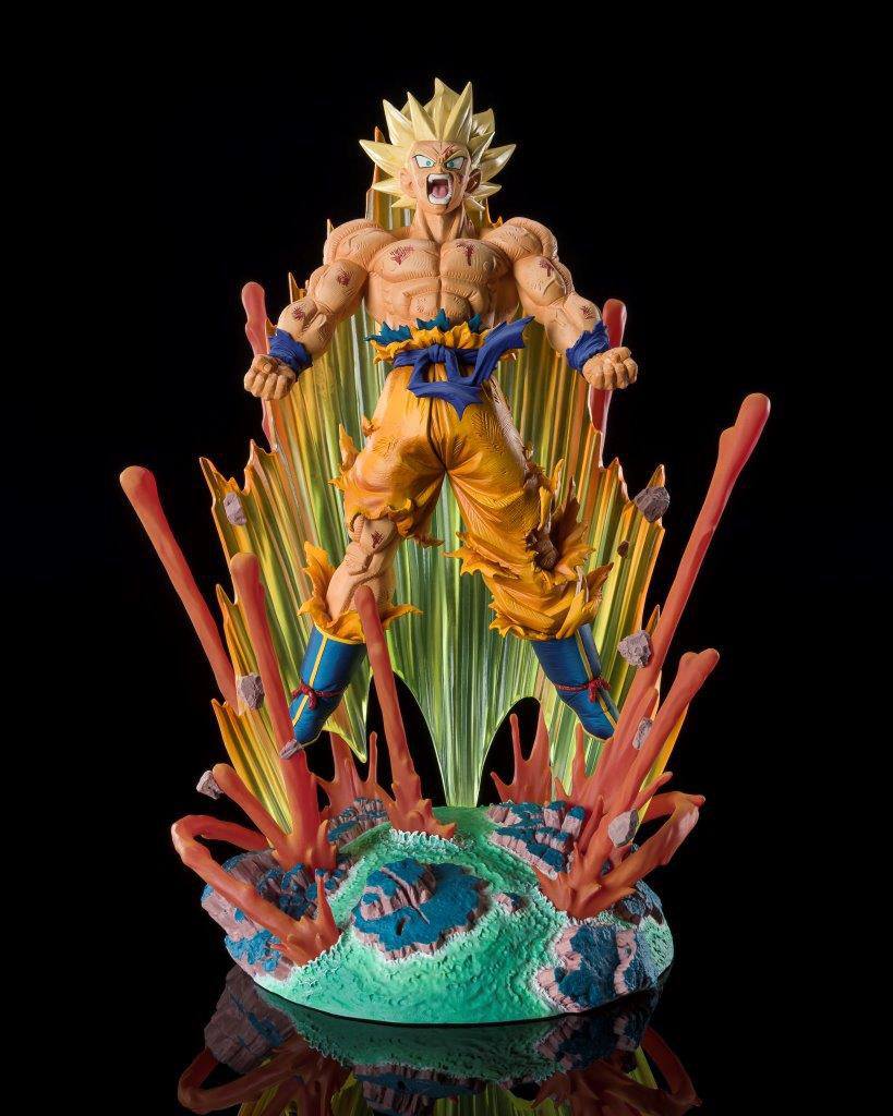 Dragon Ball Z FiguartsZERO PVC Statue (Extra Battle) Super Saiyan Son Goku -Are You Talking About Krillin?!!!!!- 27 cm Statuen Dragon Ball