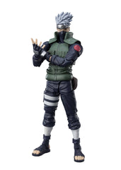 Naruto Shippuden S.H. Figuarts Actionfigur Kakashi Hatake -The famed Sharingan Hero- 16 cm