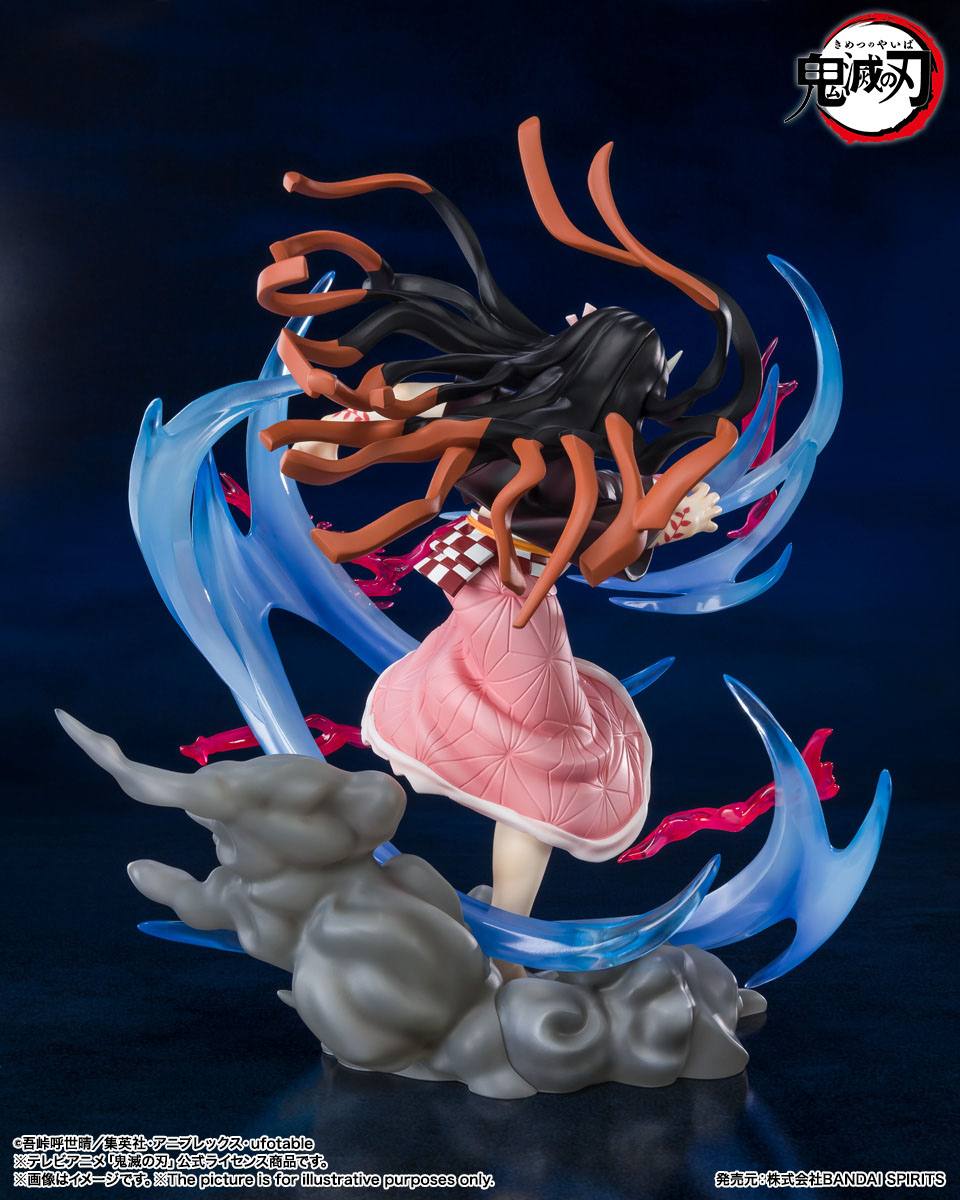 Demon Slayer: Kimetsu no Yaiba FiguartsZERO PVC Statue Nezuko Kamado Demon Form Advancing Ver. 20 cm