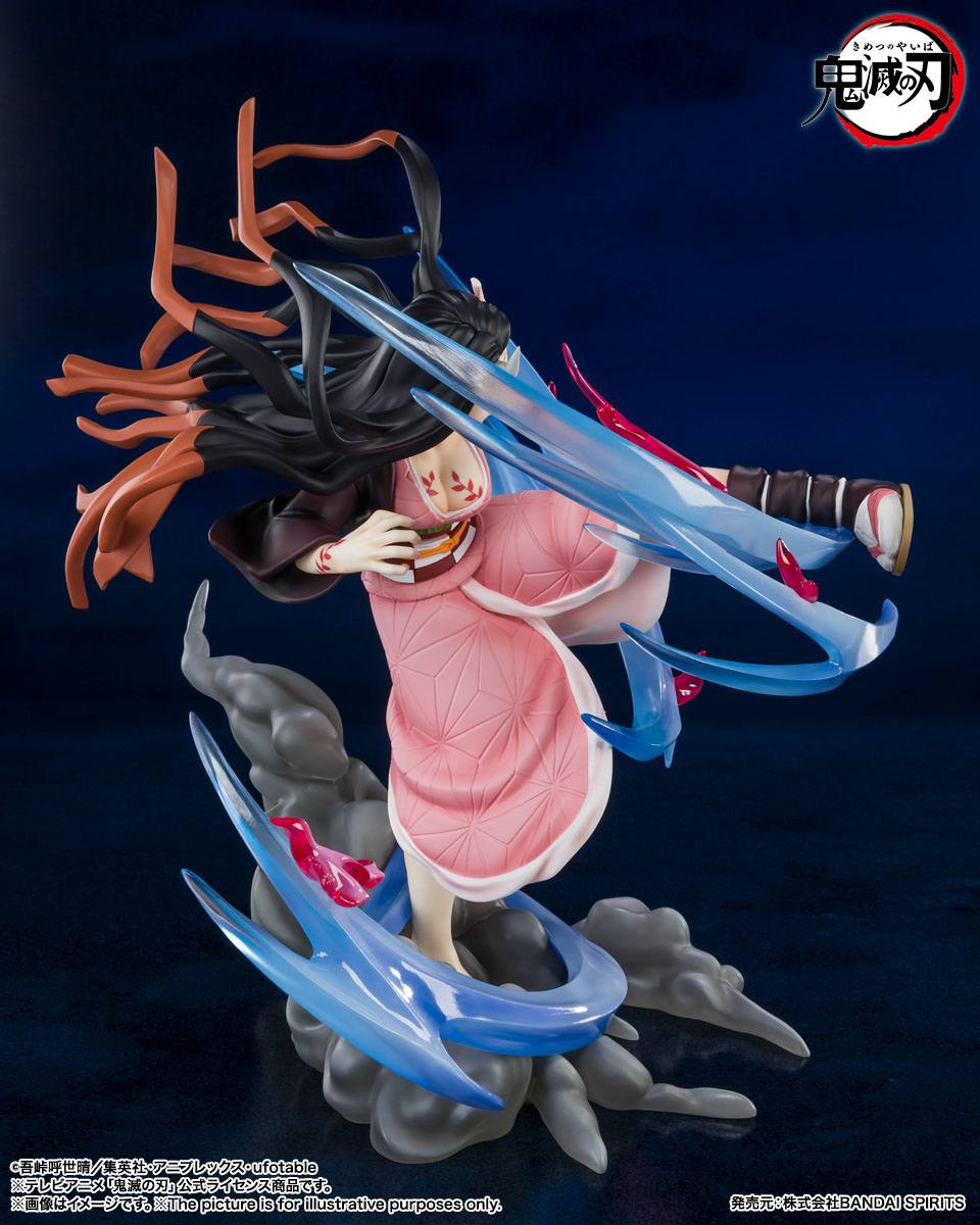 Demon Slayer: Kimetsu no Yaiba FiguartsZERO PVC Statue Nezuko Kamado Demon Form Advancing Ver. 20 cm