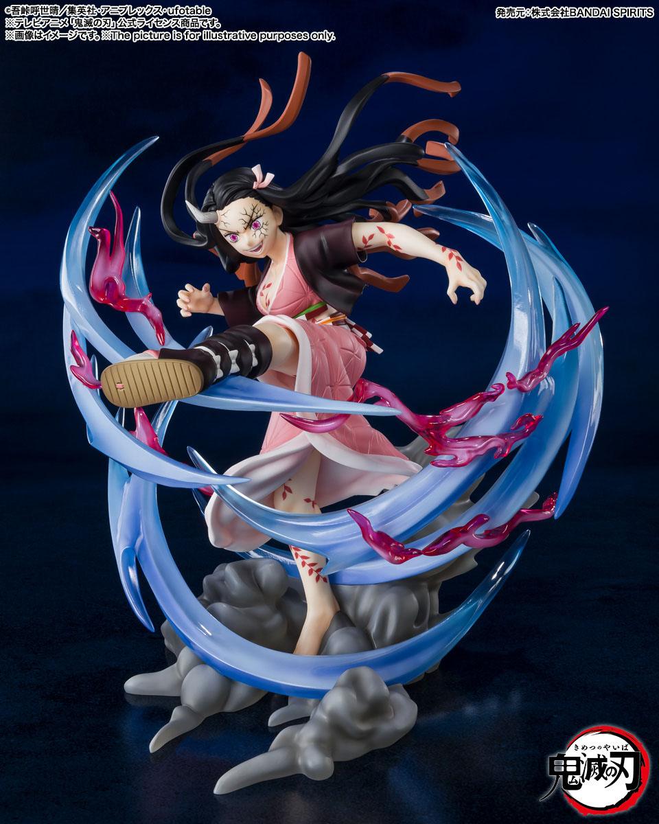 Demon Slayer: Kimetsu no Yaiba FiguartsZERO PVC Statue Nezuko Kamado Demon Form Advancing Ver. 20 cm