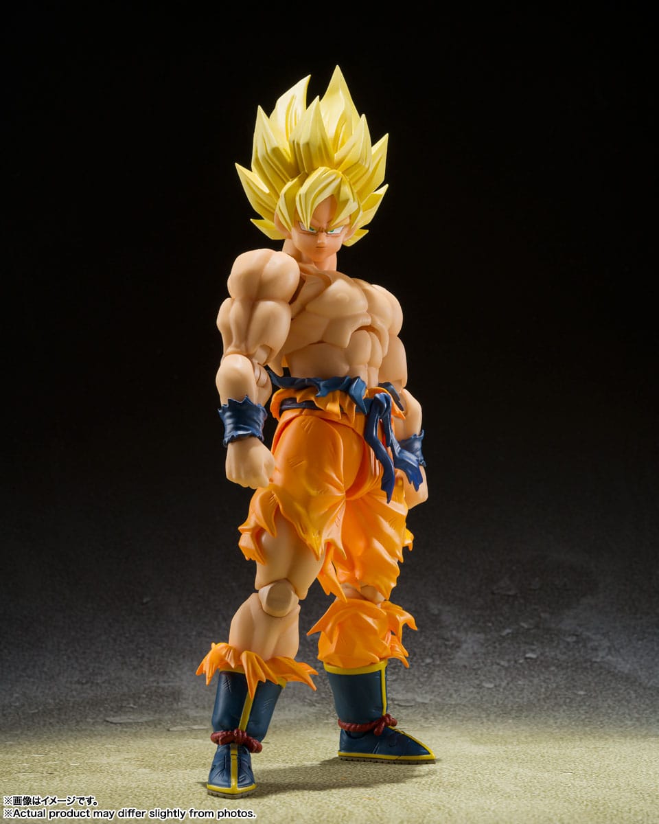 Dragon Ball Z S.H. Figuarts Actionfigur Super Saiyan Son Goku - Legendary Super Saiyan - 14 cm