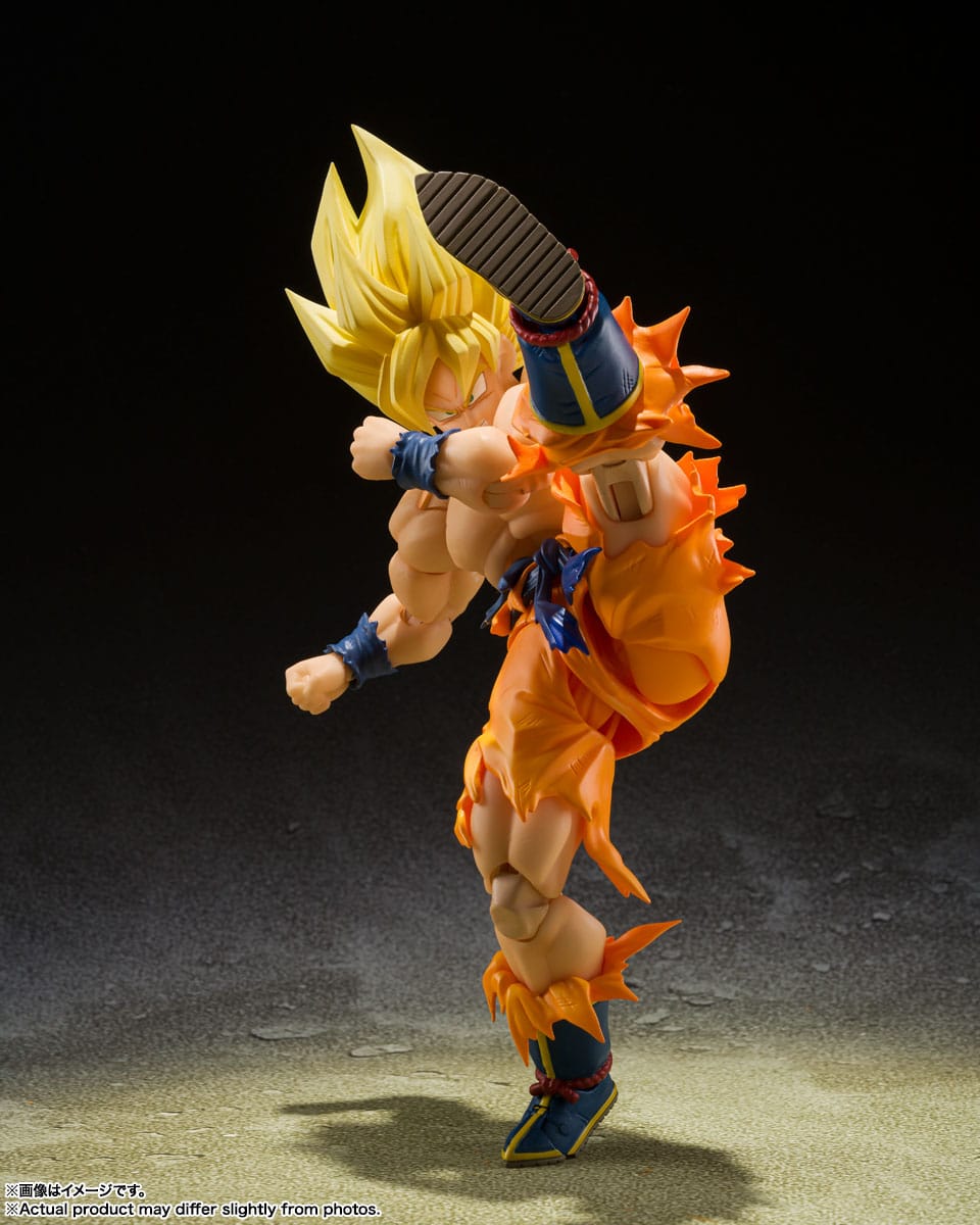 Dragon Ball Z S.H. Figuarts Actionfigur Super Saiyan Son Goku - Legendary Super Saiyan - 14 cm