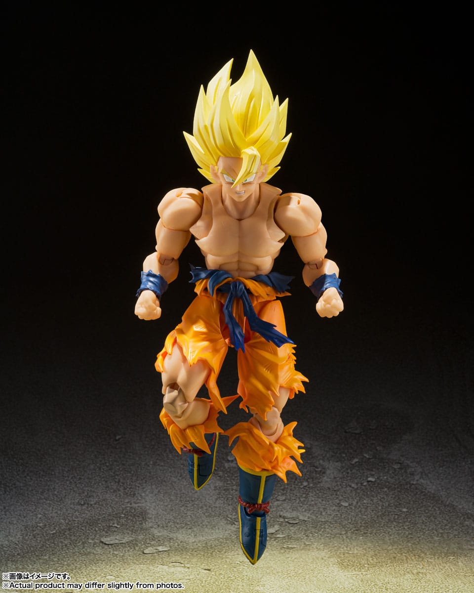 Dragon Ball Z S.H. Figuarts Actionfigur Super Saiyan Son Goku - Legendary Super Saiyan - 14 cm