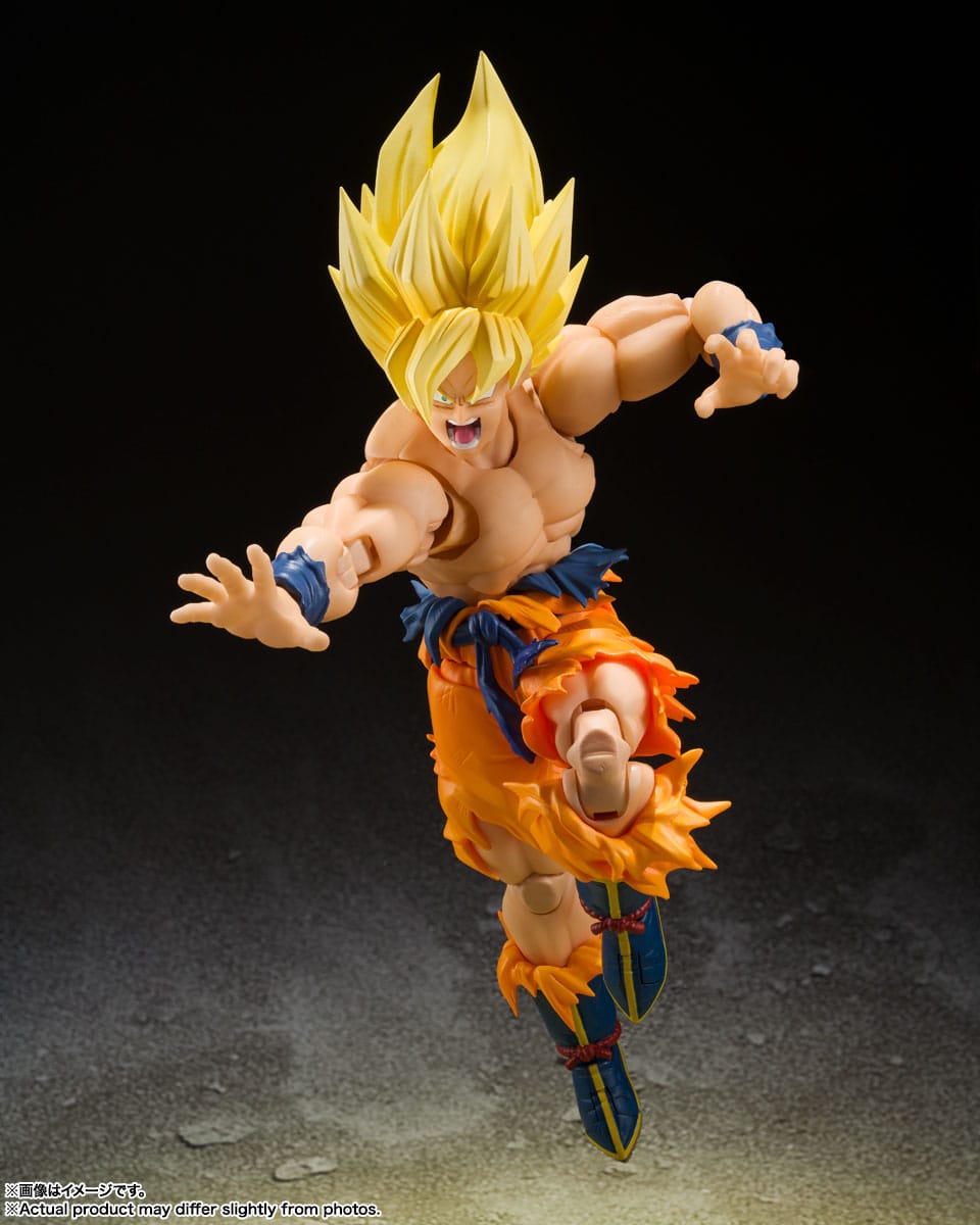 Dragon Ball Z S.H. Figuarts Actionfigur Super Saiyan Son Goku - Legendary Super Saiyan - 14 cm