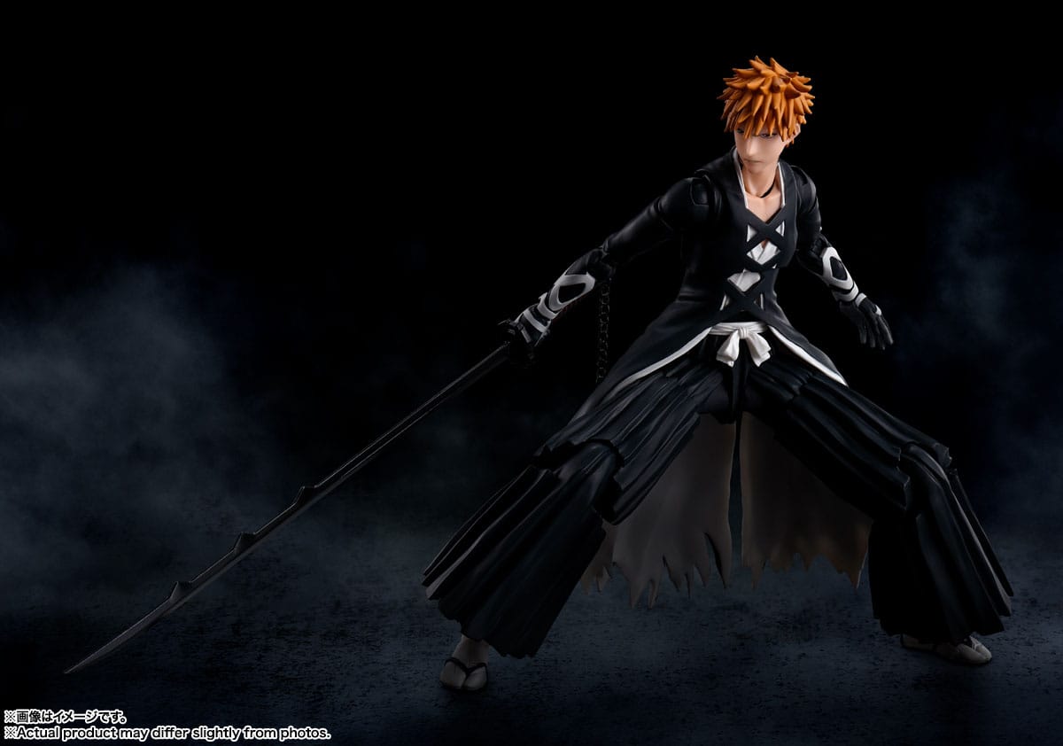 Bleach: Thousand-Year Blood War S.H. Figuarts Actionfigur Ichigo Kurosaki (Bankai Tensa Zangetsu) 16 cm