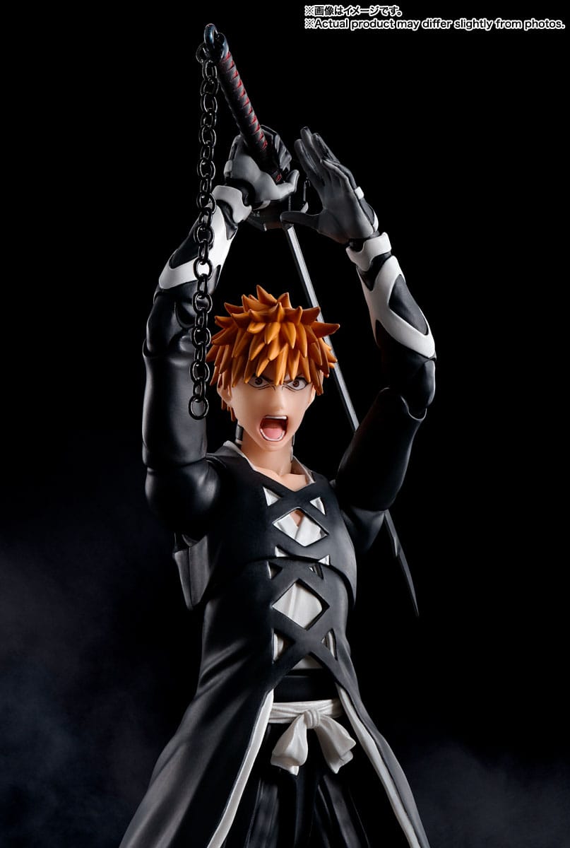 Bleach: Thousand-Year Blood War S.H. Figuarts Actionfigur Ichigo Kurosaki (Bankai Tensa Zangetsu) 16 cm