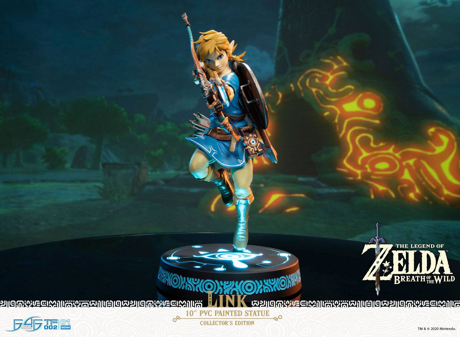 The Legend of Zelda Breath of the Wild PVC Statue Link Collector's Edition 25 cm