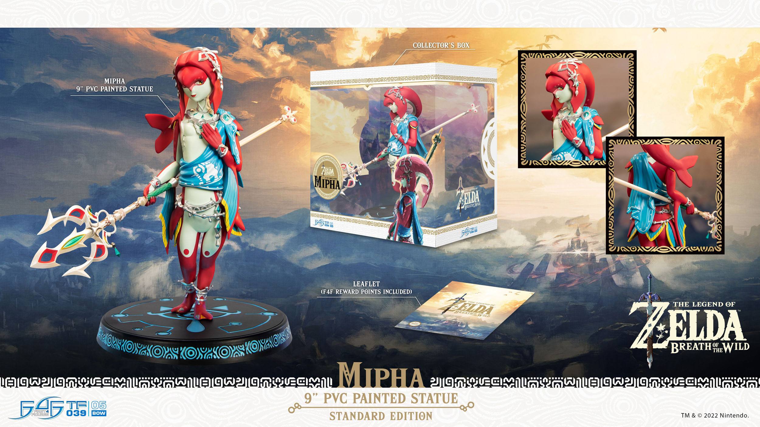 The Legend of Zelda Breath of the Wild PVC Statue Mipha 21 cm