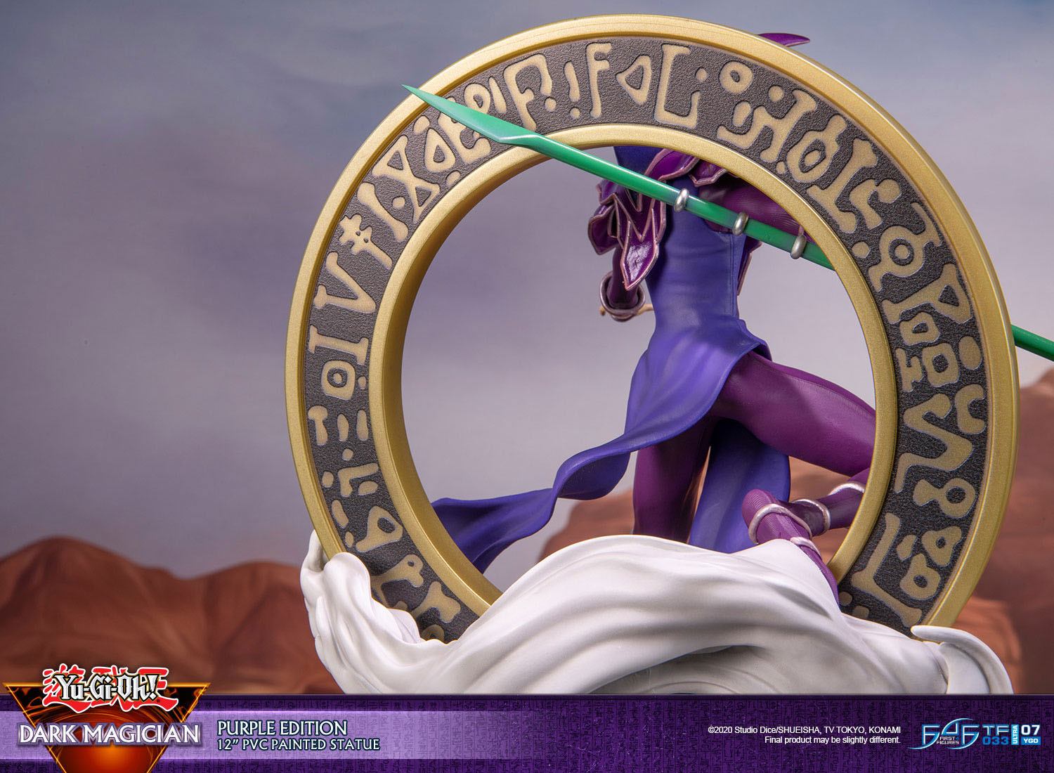 Yu-Gi-Oh! PVC Statue Dark Magician Purple Version 29 cm