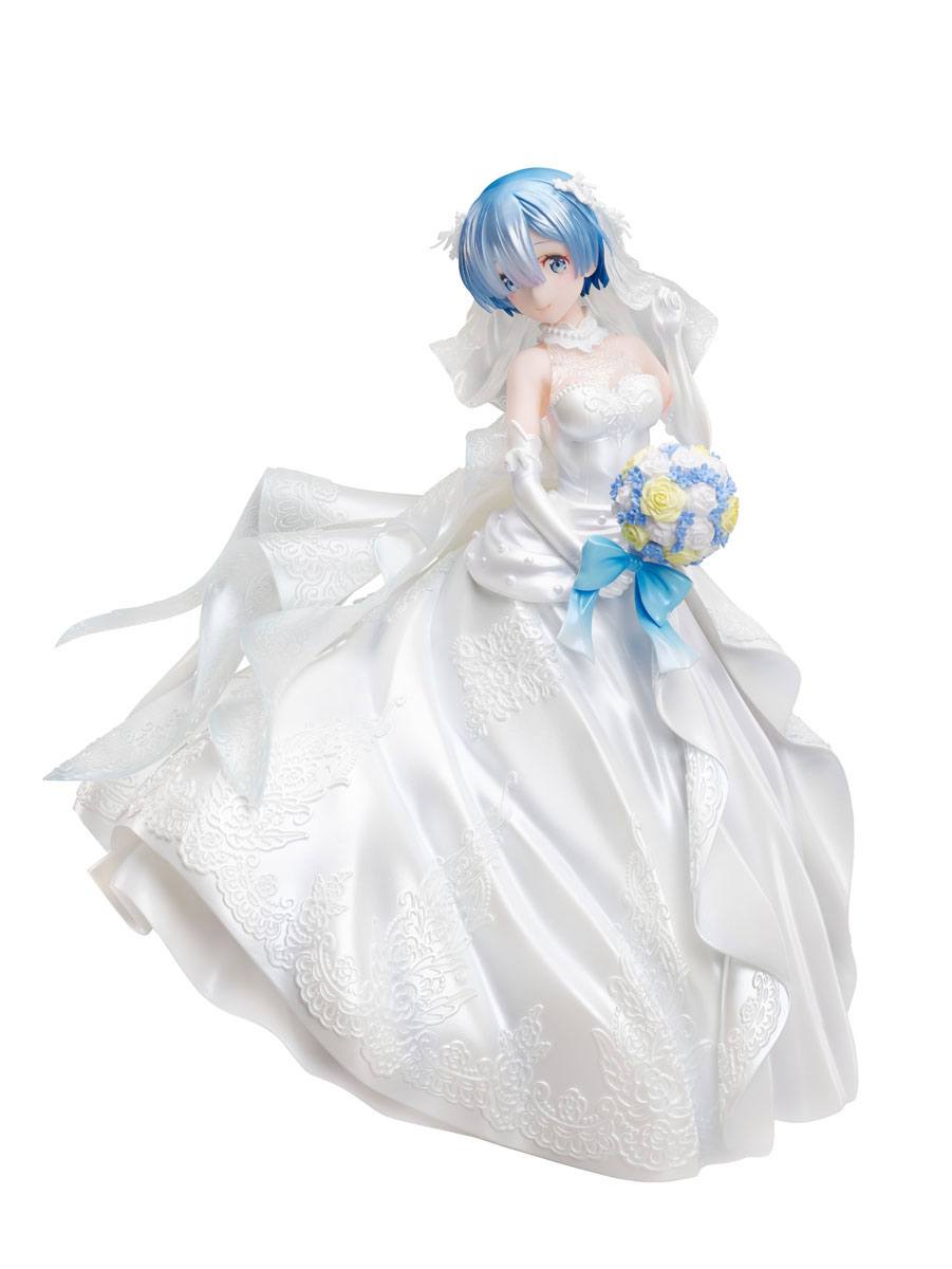 Re:ZERO -Starting Life in Another World- PVC Statue 1/7 Rem Wedding Dress Ver. 23 cm