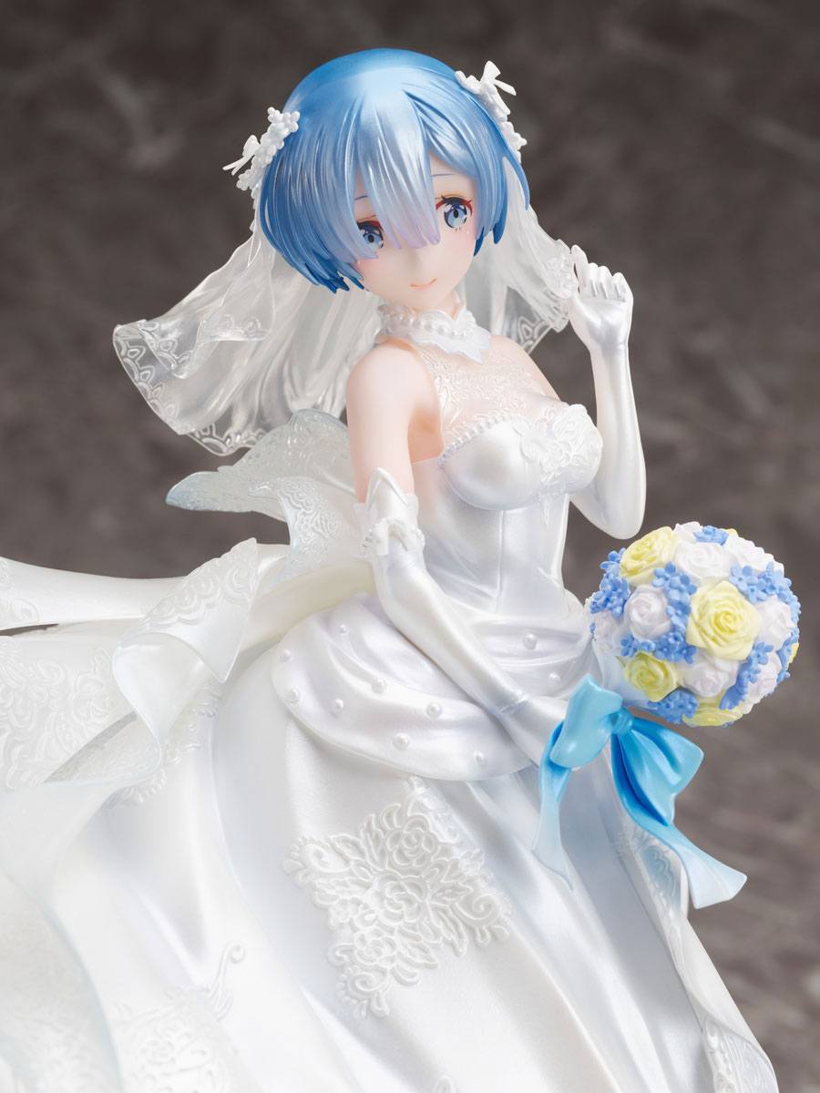 Re:ZERO -Starting Life in Another World- PVC Statue 1/7 Rem Wedding Dress Ver. 23 cm