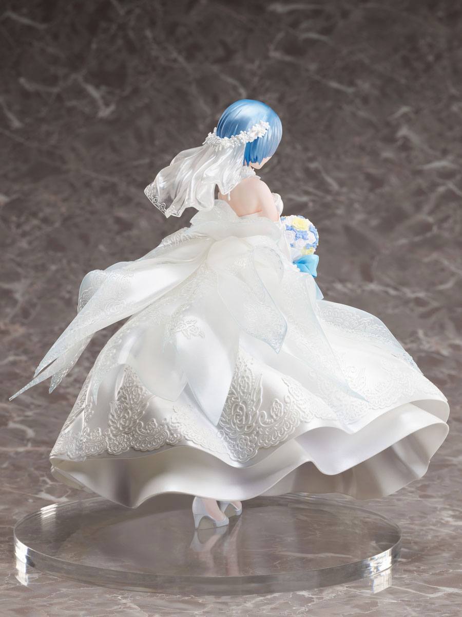 Re:ZERO -Starting Life in Another World- PVC Statue 1/7 Rem Wedding Dress Ver. 23 cm