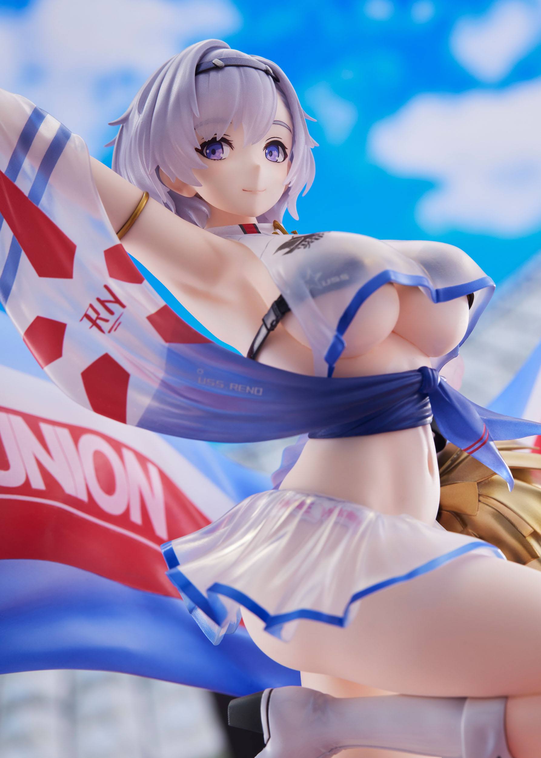 Azur Lane Statue 1/6 Reno Biggest Little Cheerleader 31 cm