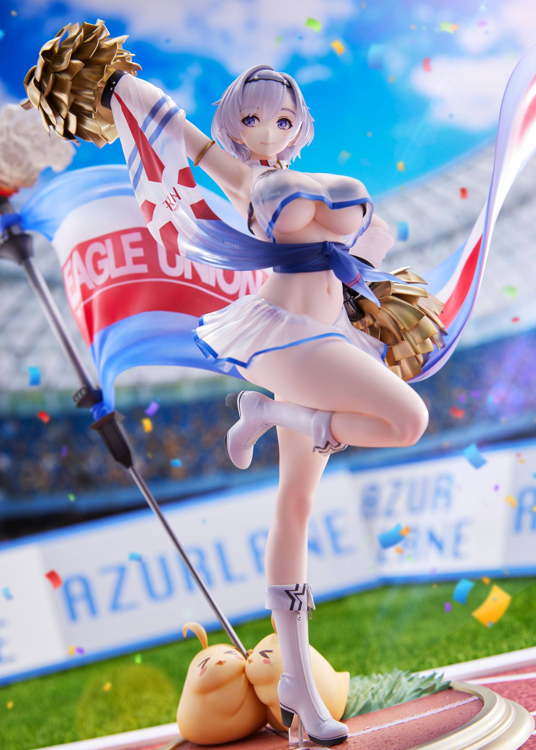 Azur Lane Statue 1/6 Reno Biggest Little Cheerleader 31 cm