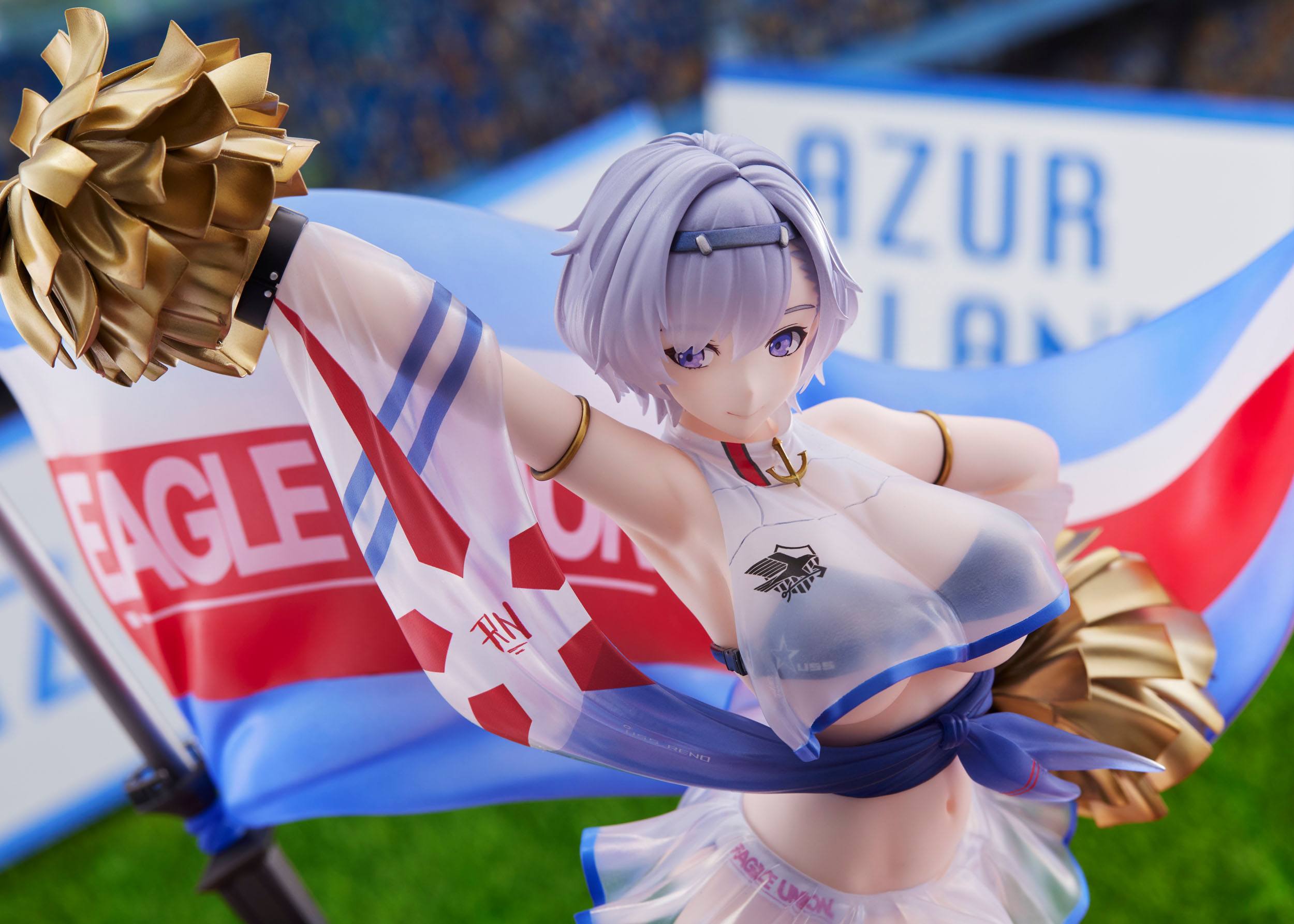 Azur Lane Statue 1/6 Reno Biggest Little Cheerleader 31 cm