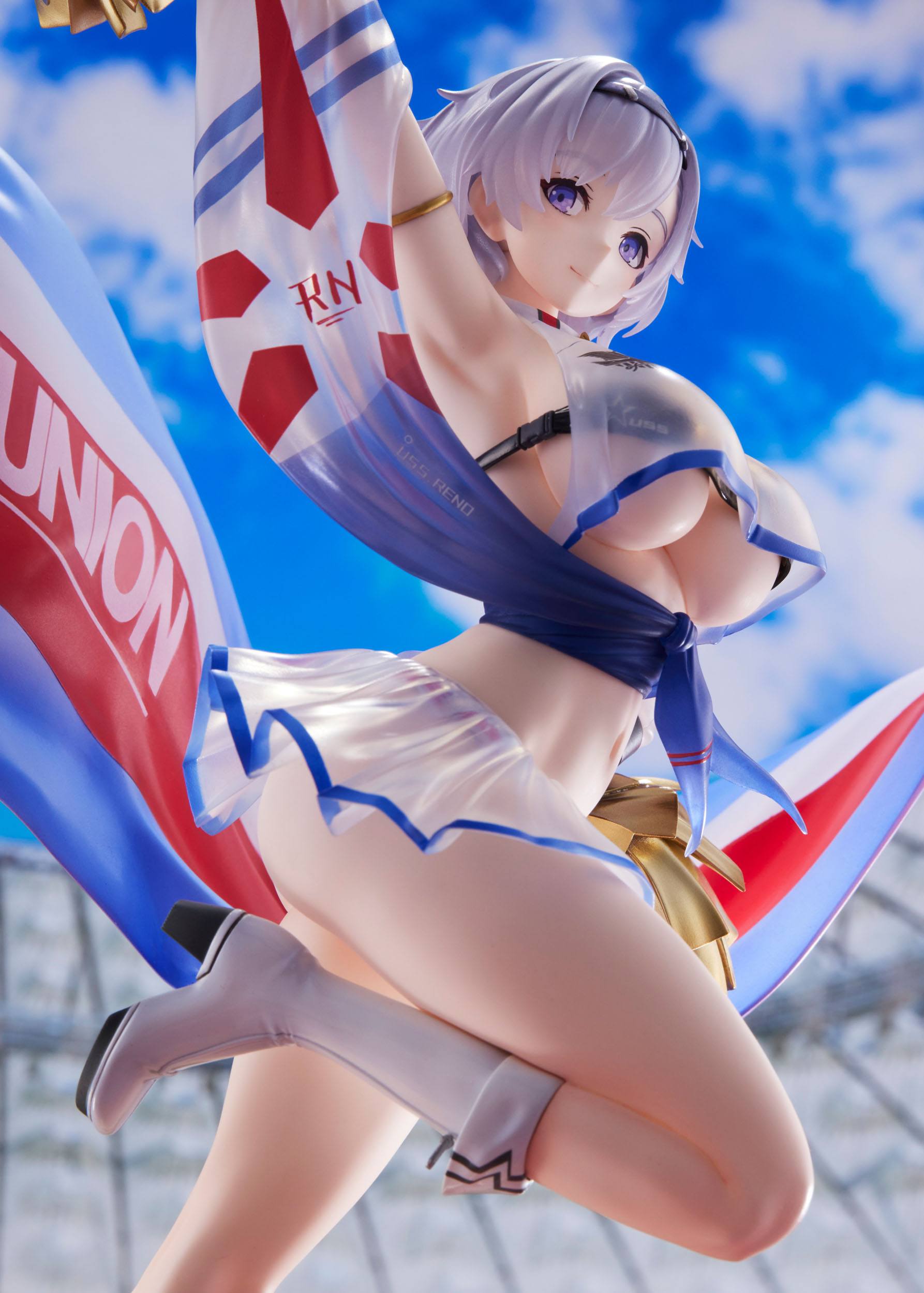 Azur Lane Statue 1/6 Reno Biggest Little Cheerleader 31 cm