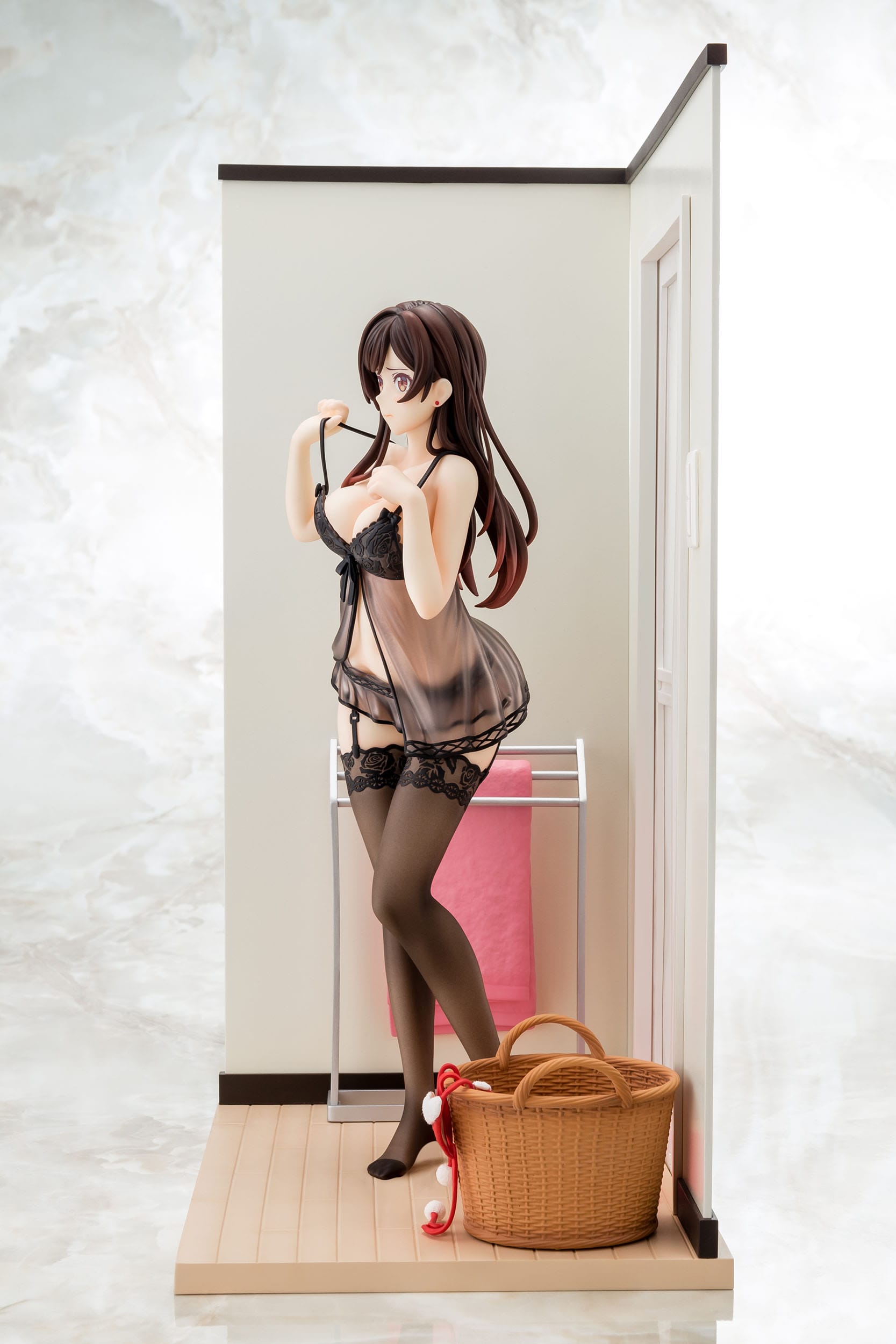 Rent-A-Girlfriend PVC Statue 1/6 Chizuru Mizuhara See-through Lingerie 23 cm