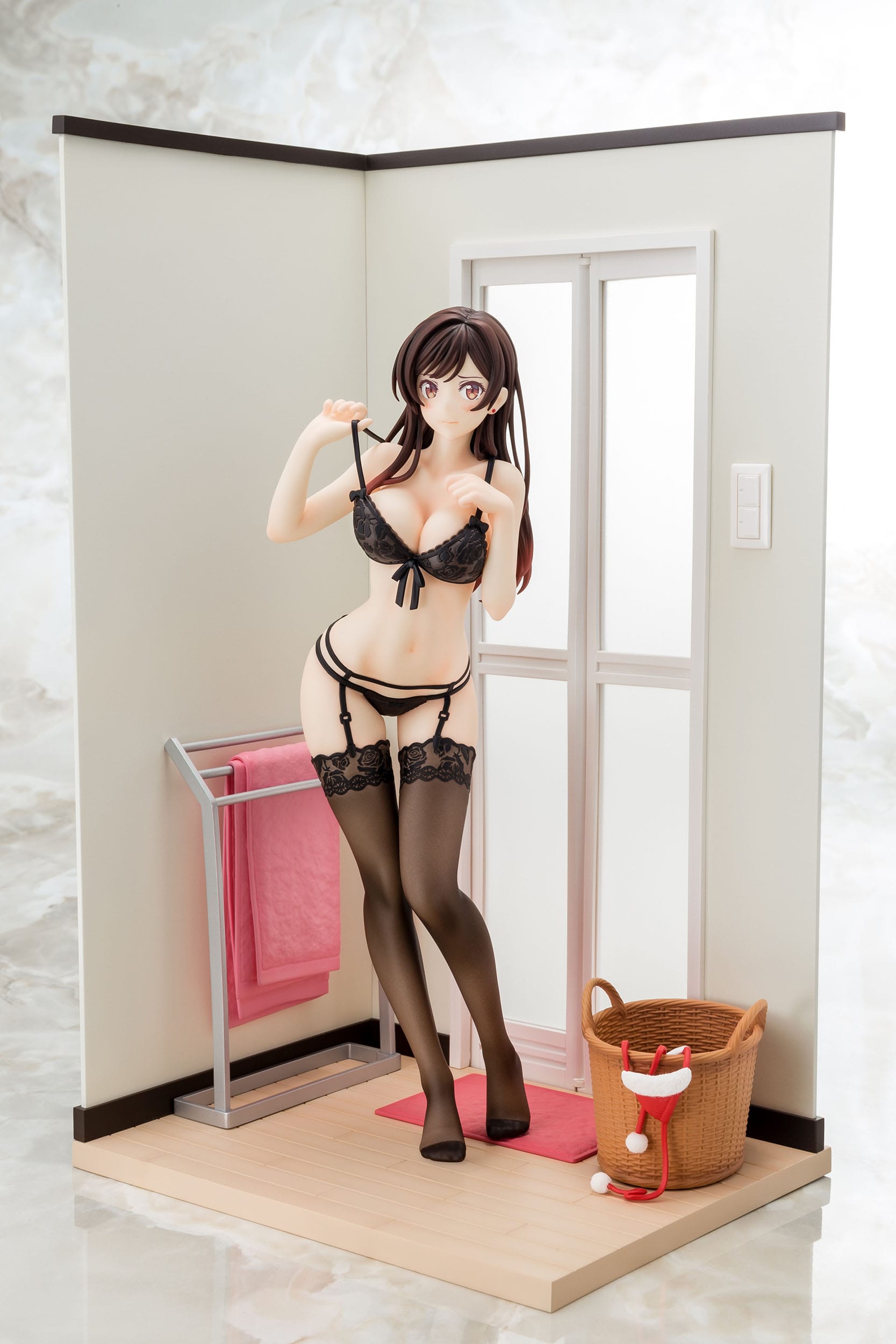 Rent-A-Girlfriend PVC Statue 1/6 Chizuru Mizuhara See-through Lingerie 23 cm