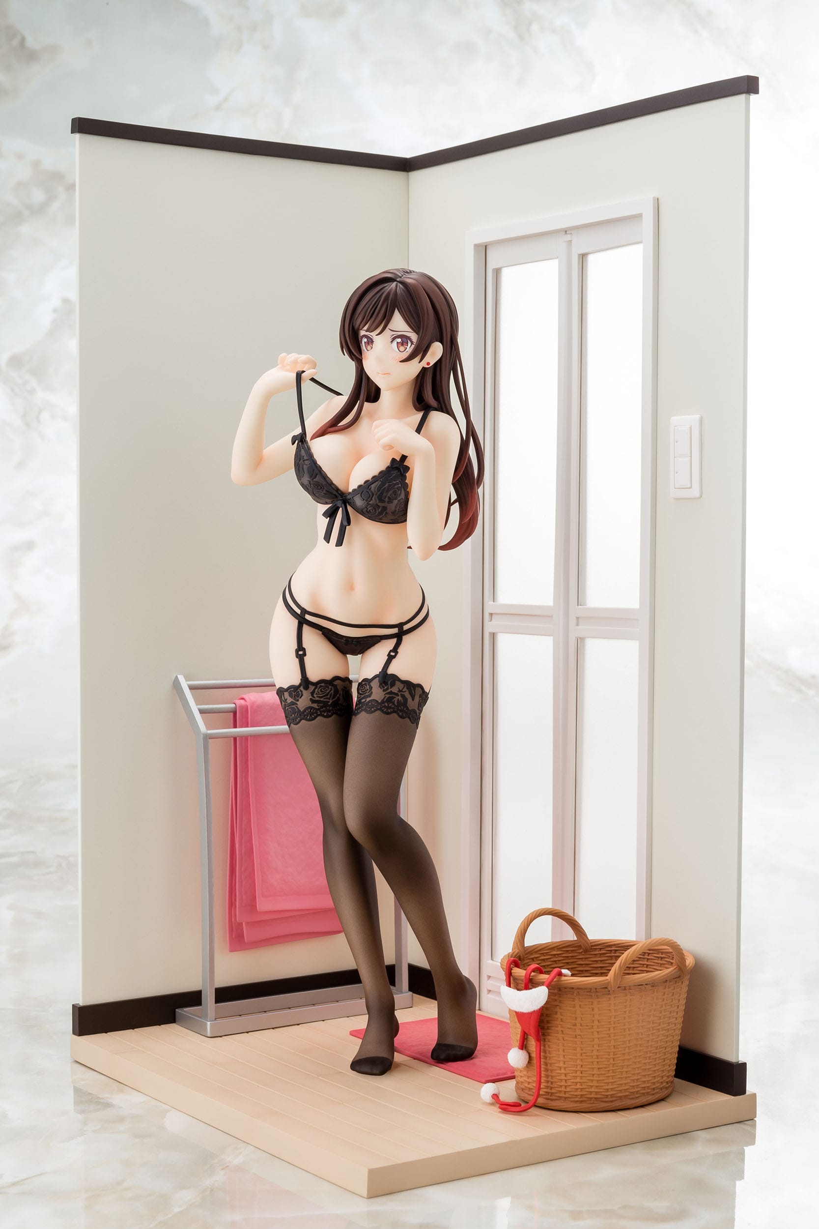 Rent-A-Girlfriend PVC Statue 1/6 Chizuru Mizuhara See-through Lingerie 23 cm