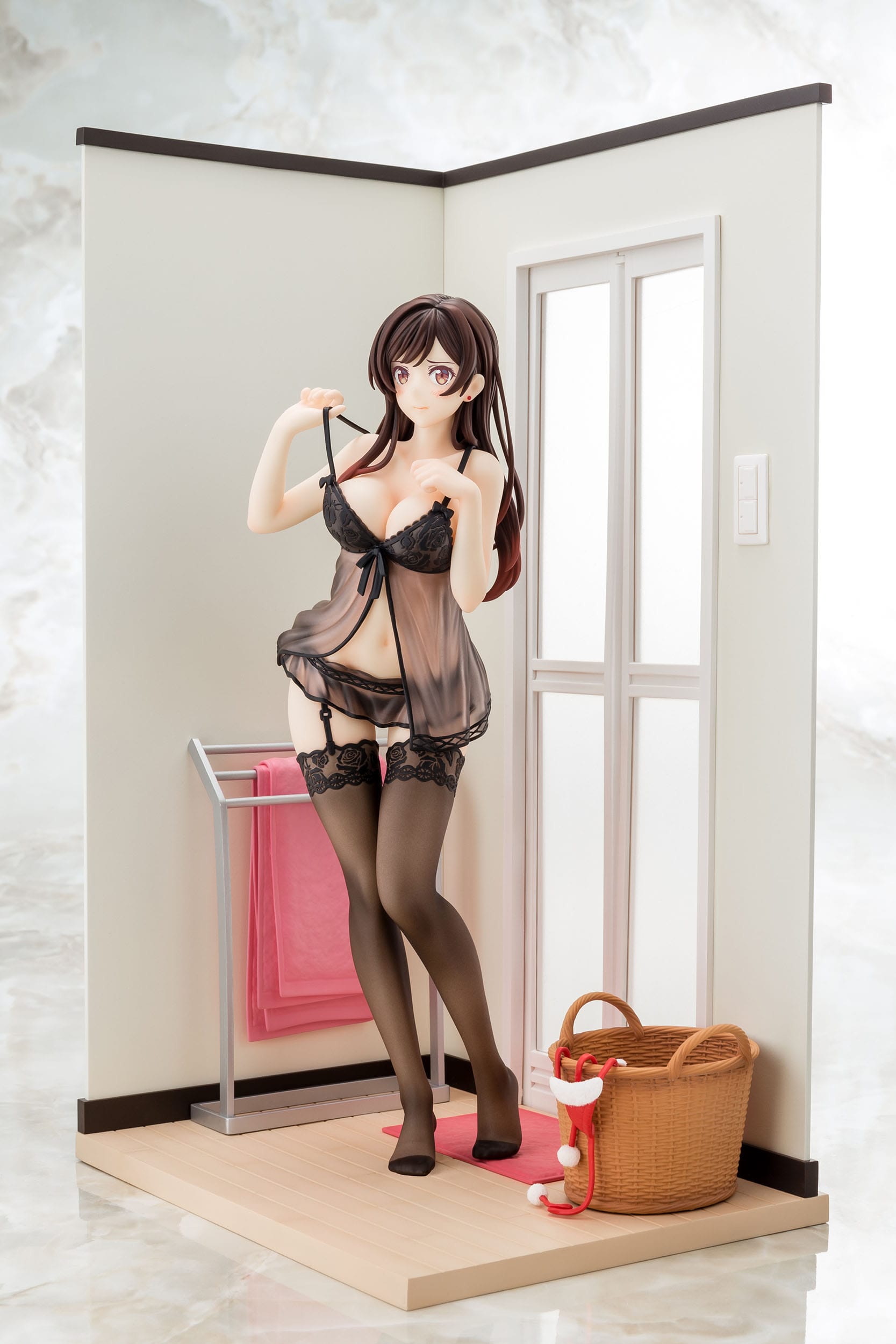 Rent-A-Girlfriend PVC Statue 1/6 Chizuru Mizuhara See-through Lingerie 23 cm