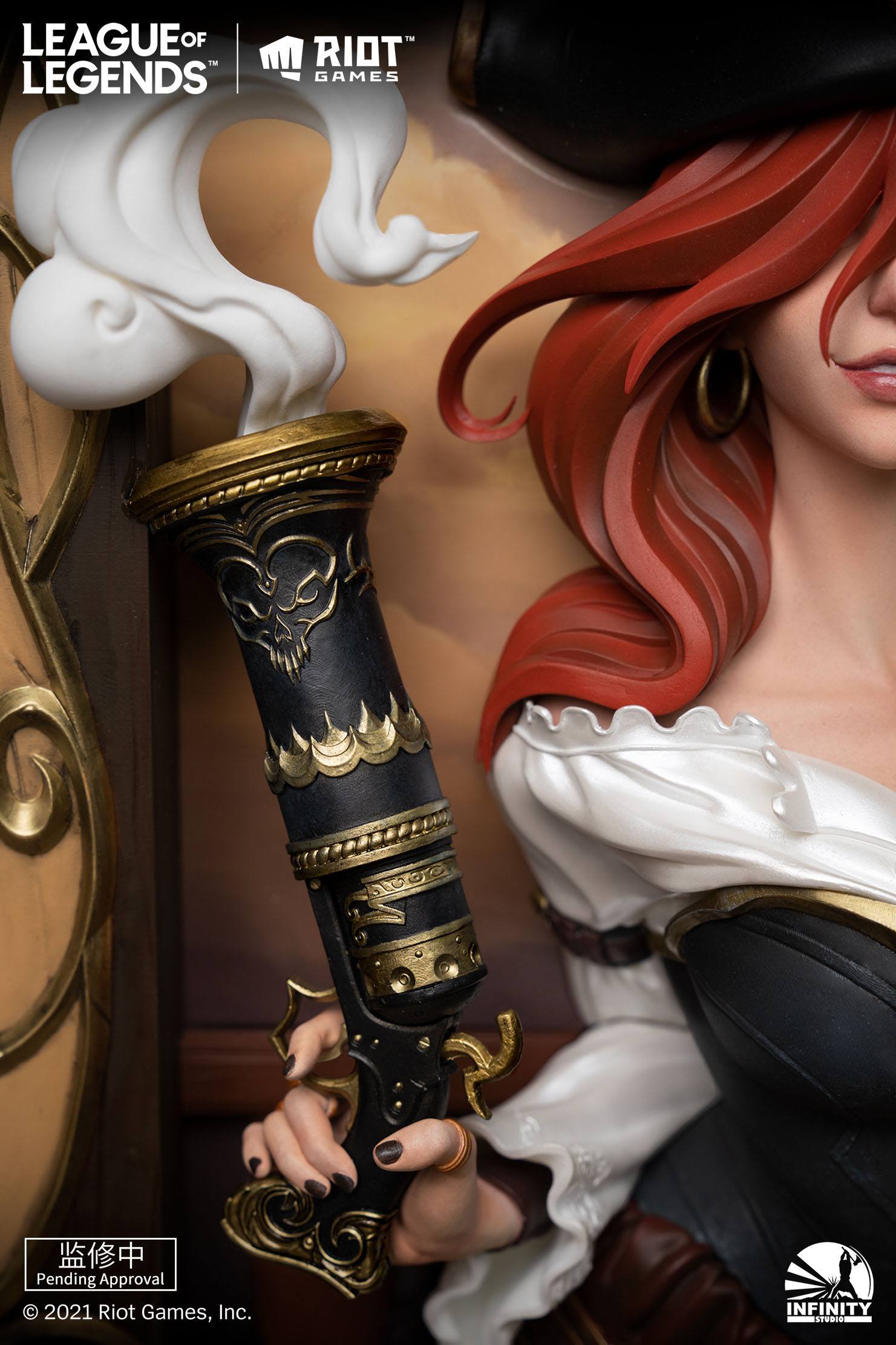 League of Legends PVC 3D Bilderrahmen The Bounty Hunter-Miss Fortune