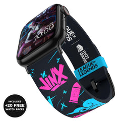 League of Legends Smartwatch-Bracelet Jinx Graffiti