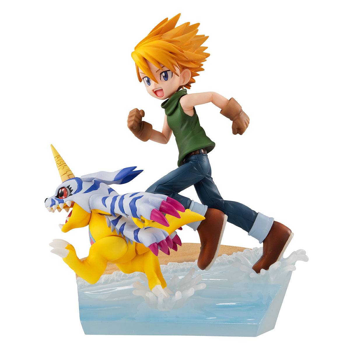 Digimon Adventure G.E.M. Serie PVC Statue Yamato Ishida & Gabumon 2022 Ver. 12 cm