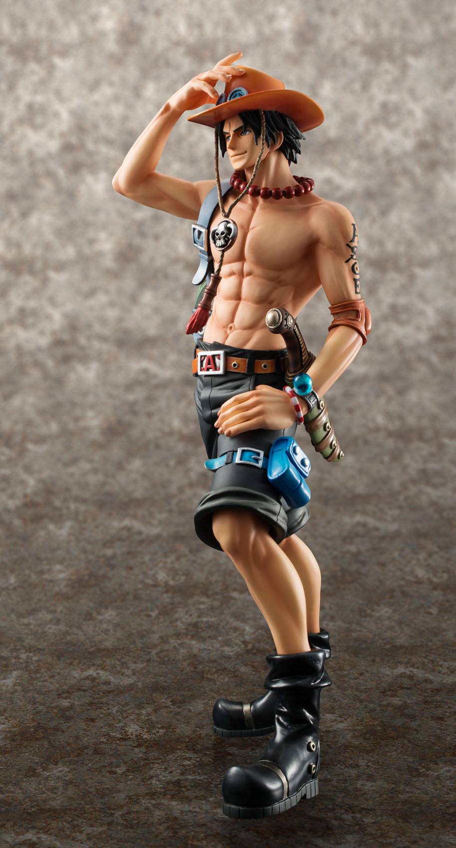 One Piece Excellent Model P.O.P PVC Statue NEO-DX Portgas D. Ace 10th Limited Ver. 23 cm