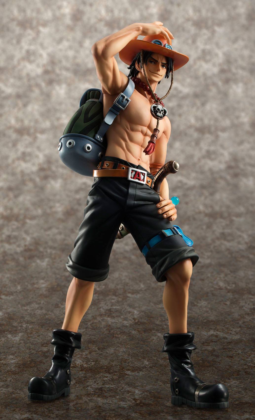 One Piece Excellent Model P.O.P PVC Statue NEO-DX Portgas D. Ace 10th Limited Ver. 23 cm