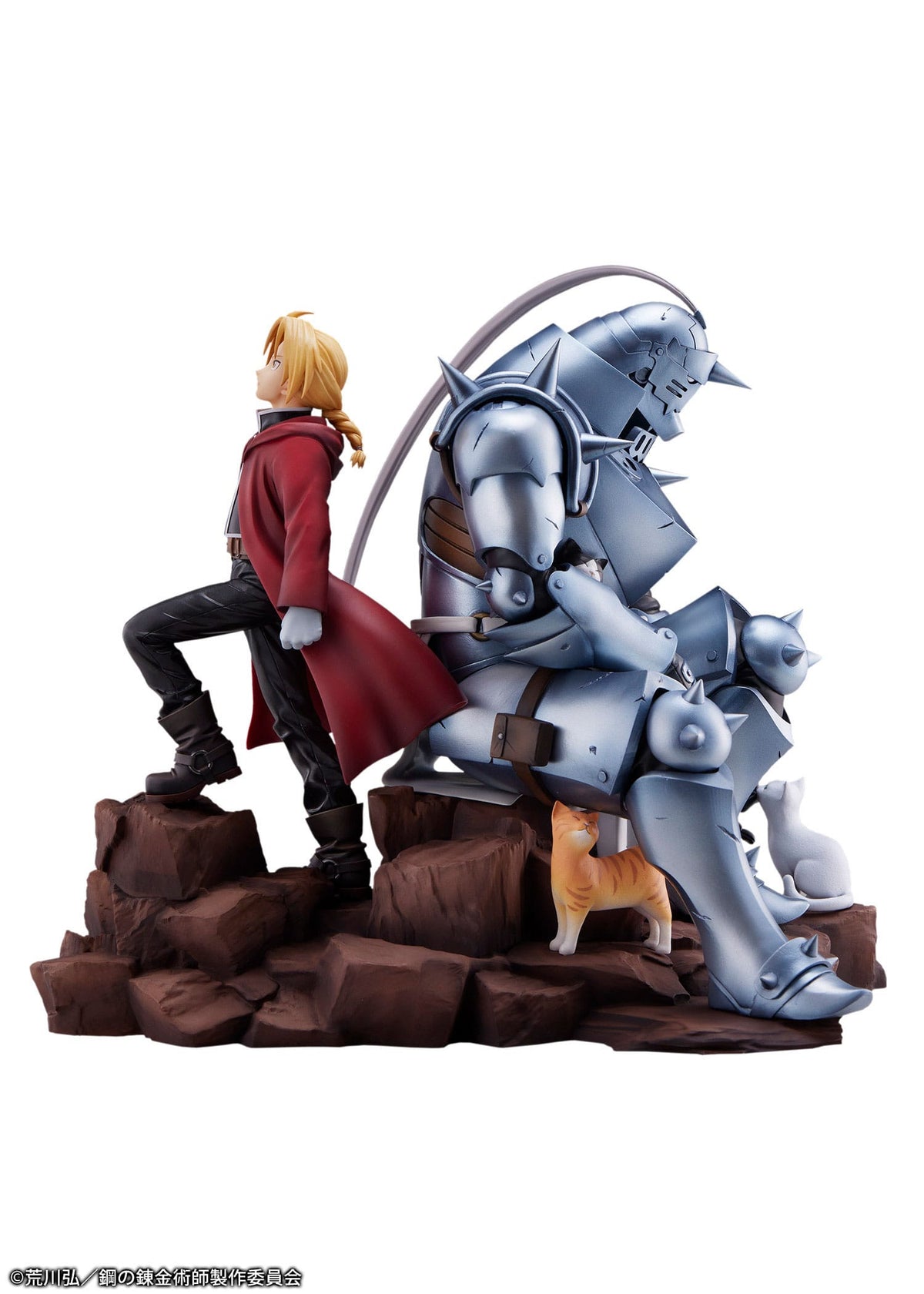 Fullmetal Alchemist: Brotherhood PVC Statue Edward Elric & Alphonse Elric Brothers 24 cm