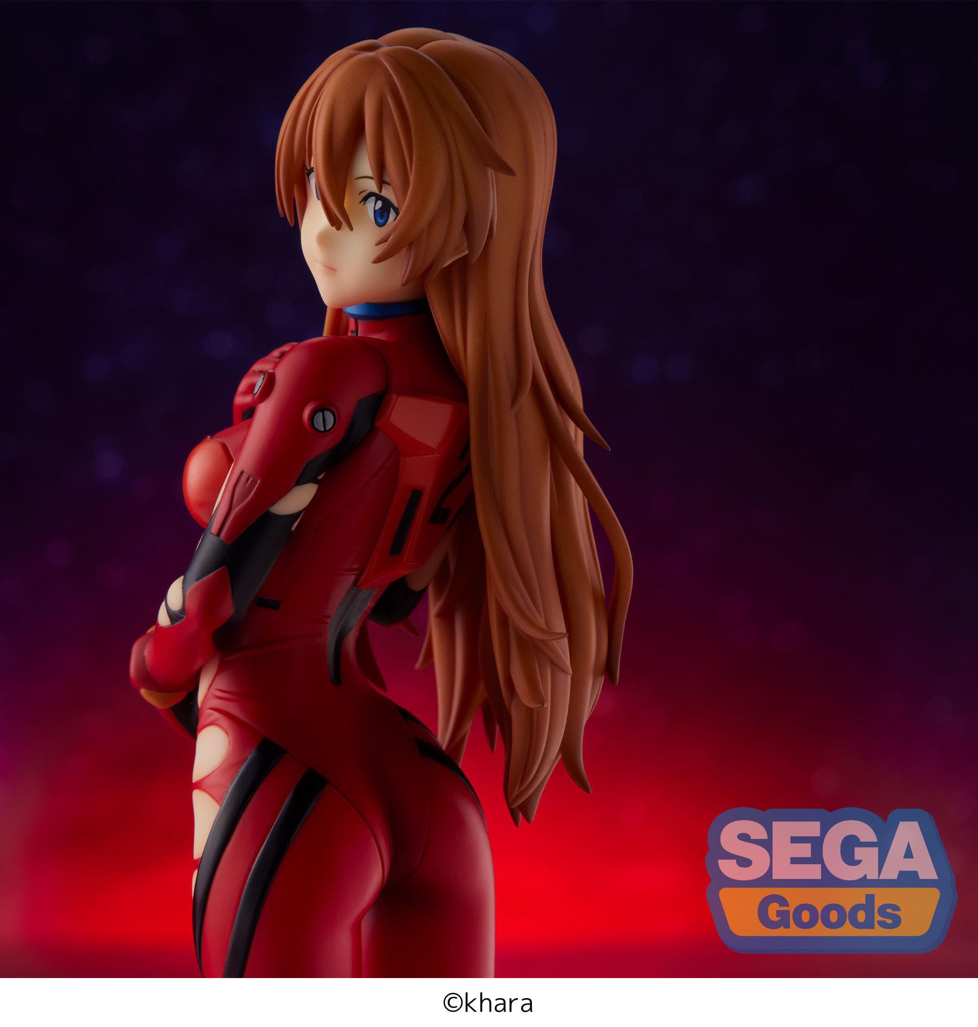 EVANGELION: 3.0+1.0 Thrice Upon a Time SPM PVC Statue Asuka Langley On The Beach (re-run) 21 cm