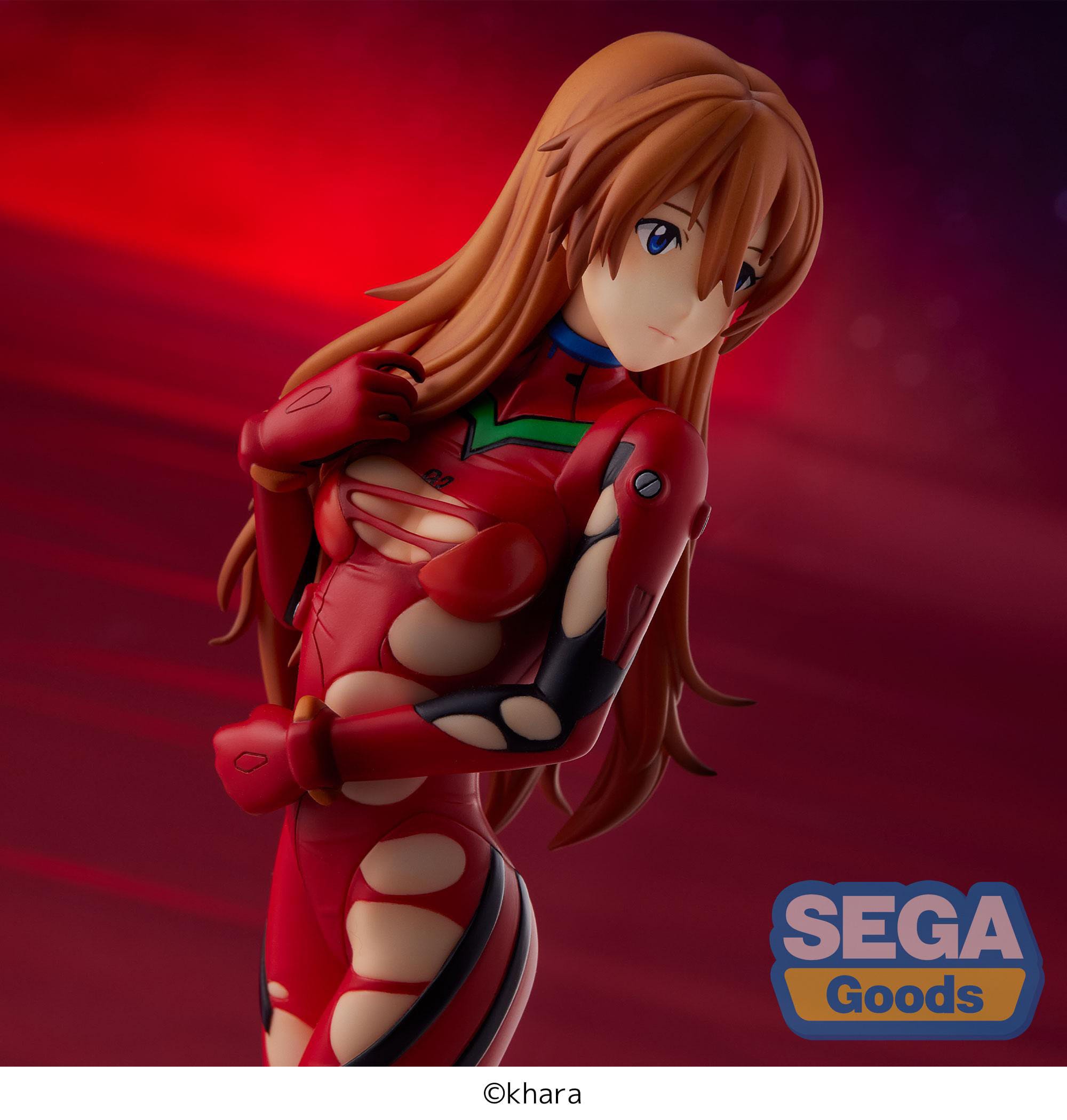 EVANGELION: 3.0+1.0 Thrice Upon a Time SPM PVC Statue Asuka Langley On The Beach (re-run) 21 cm