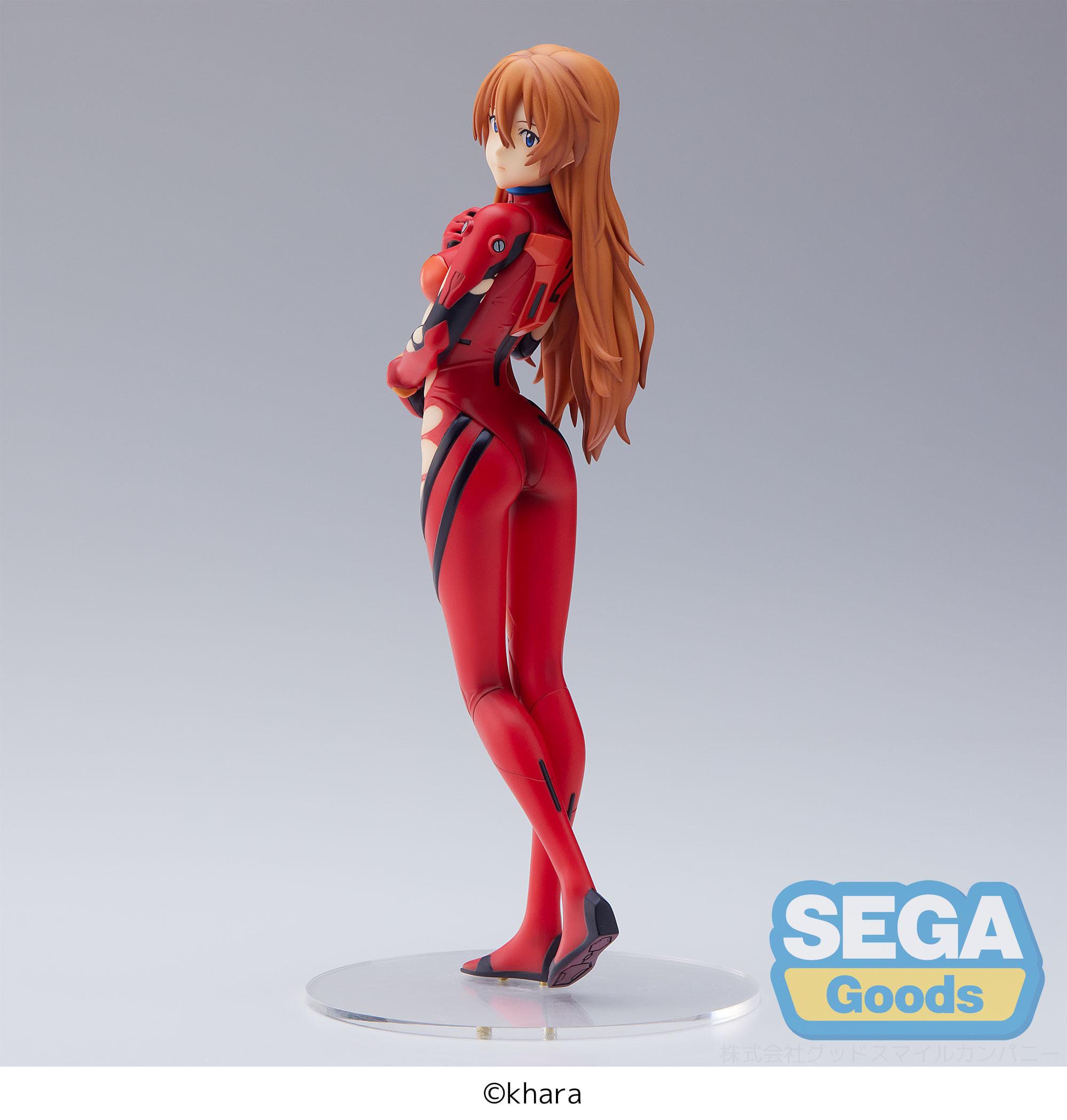 EVANGELION: 3.0+1.0 Thrice Upon a Time SPM PVC Statue Asuka Langley On The Beach (re-run) 21 cm