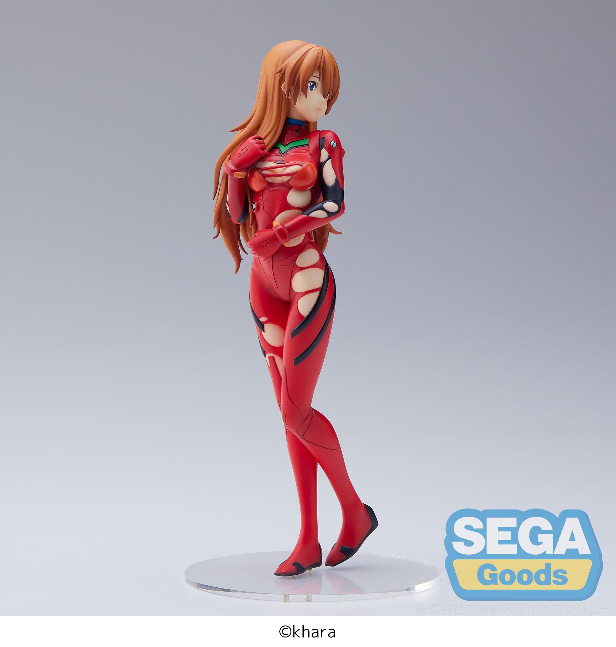 EVANGELION: 3.0+1.0 Thrice Upon a Time SPM PVC Statue Asuka Langley On The Beach (re-run) 21 cm