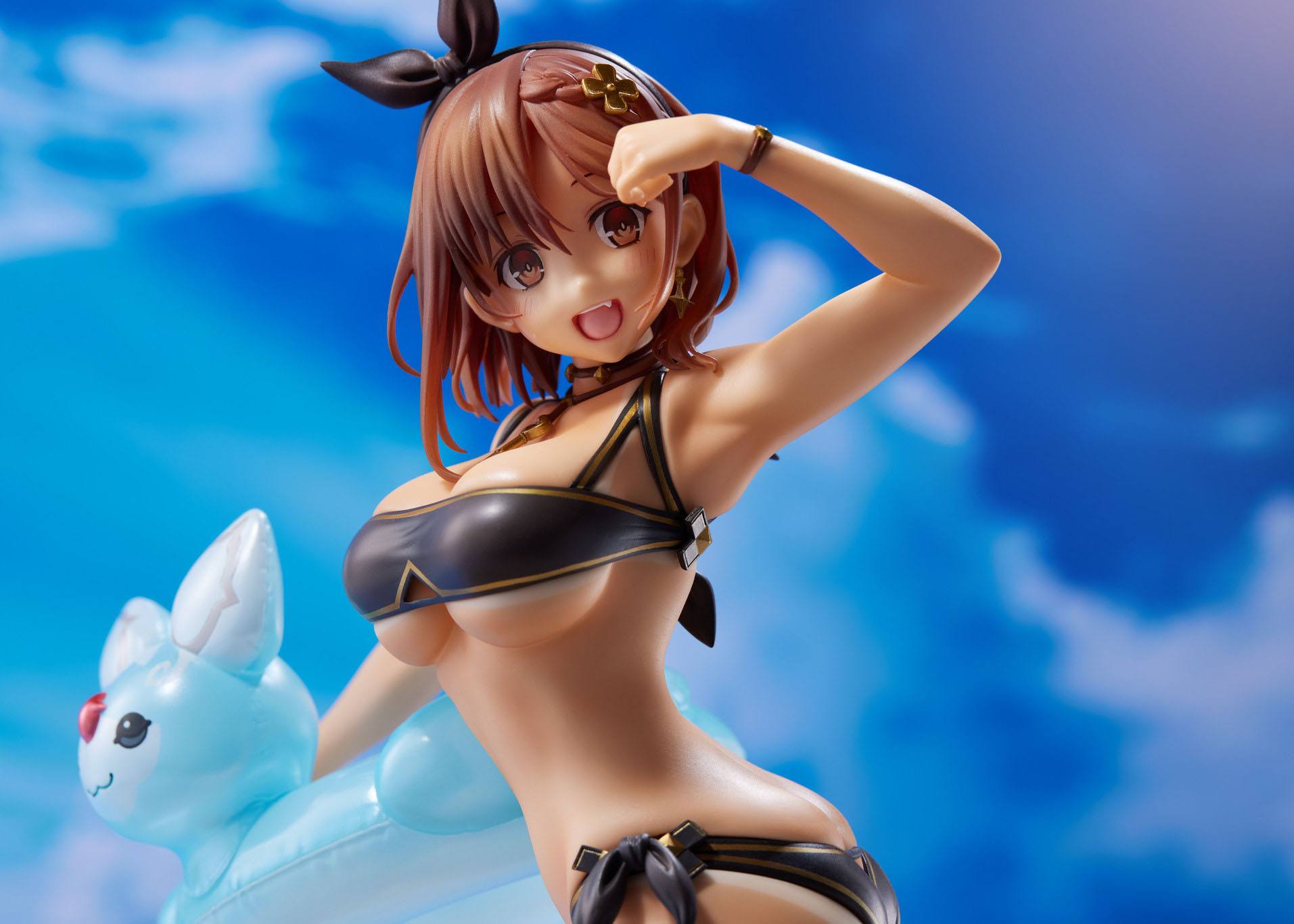 Atelier Ryza 2 Lost Legends & The Secret Fairy PVC Statue 1/6 Ryza Black Swimwear Tanned Ver. 27 cm