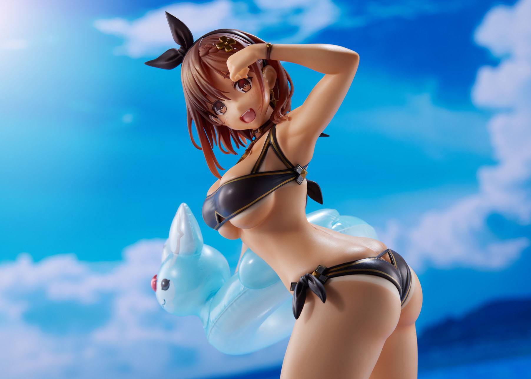 Atelier Ryza 2 Lost Legends & The Secret Fairy PVC Statue 1/6 Ryza Black Swimwear Tanned Ver. 27 cm