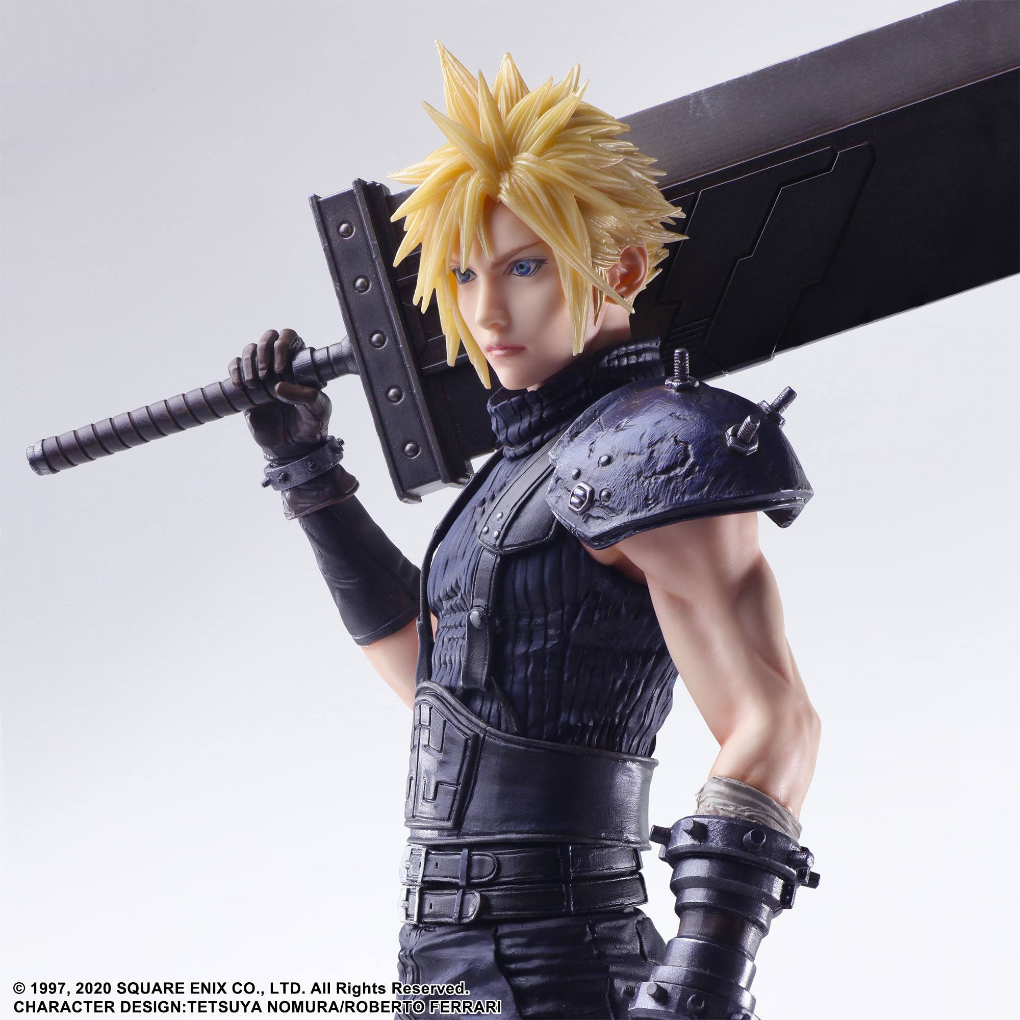 Final Fantasy VII Remake Static Arts Gallery Statue Cloud Strife 26 cm