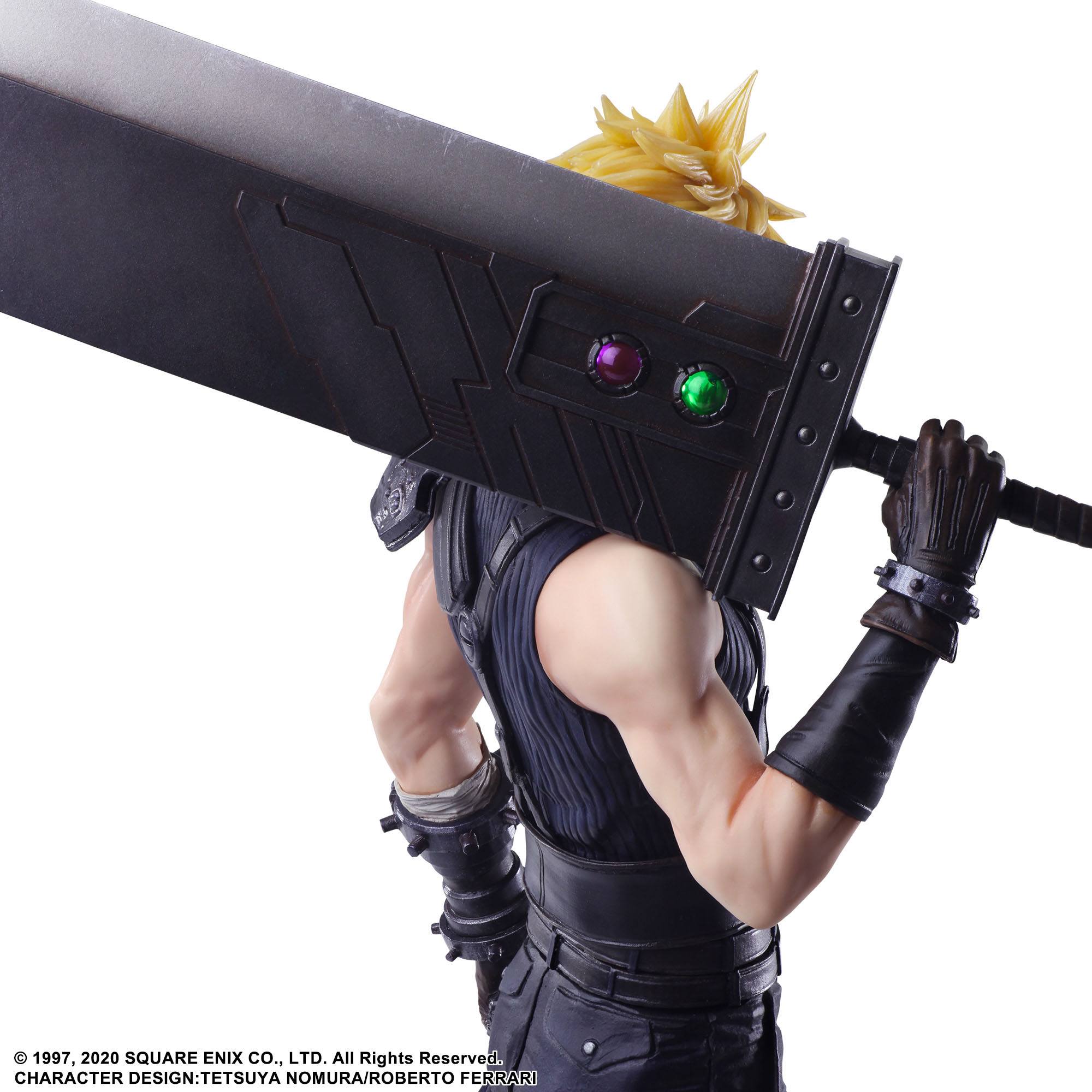 Final Fantasy VII Remake Static Arts Gallery Statue Cloud Strife 26 cm