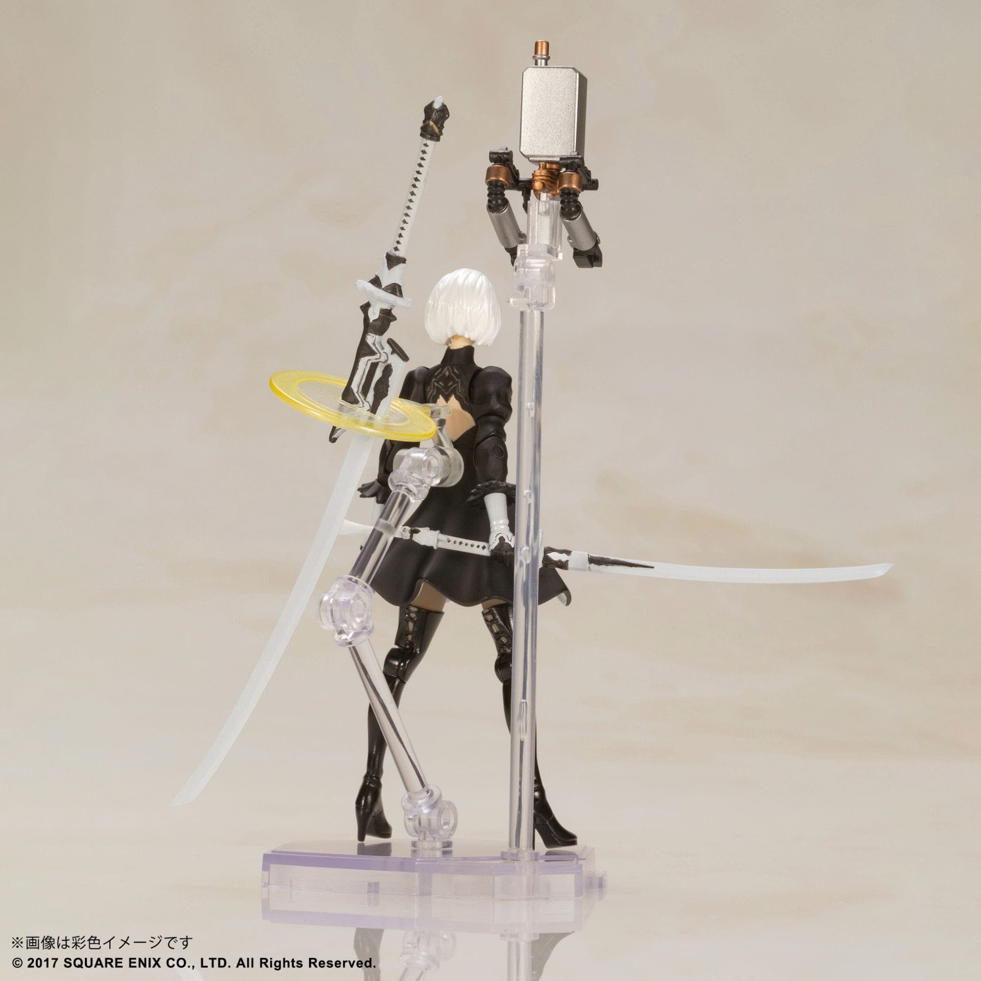 NieR Automata Actionfigur Plastic Model Kit 2B & 9S 7 cm