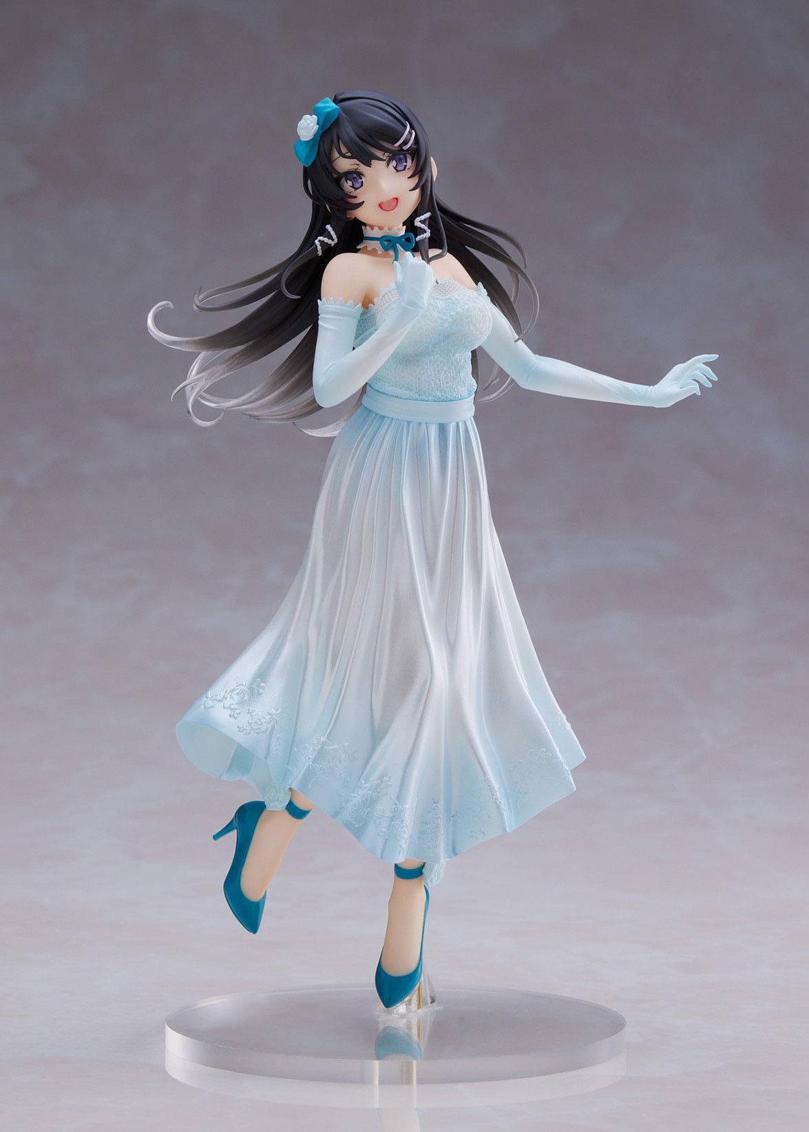 Rascal Does Not Dream of Bunny Girl Senpai Coreful PVC Statue Mai Sakurajima Party Dress Ver. 20 cm