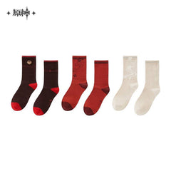 Genshin Impact Kaedehara Kazuha Theme Socks