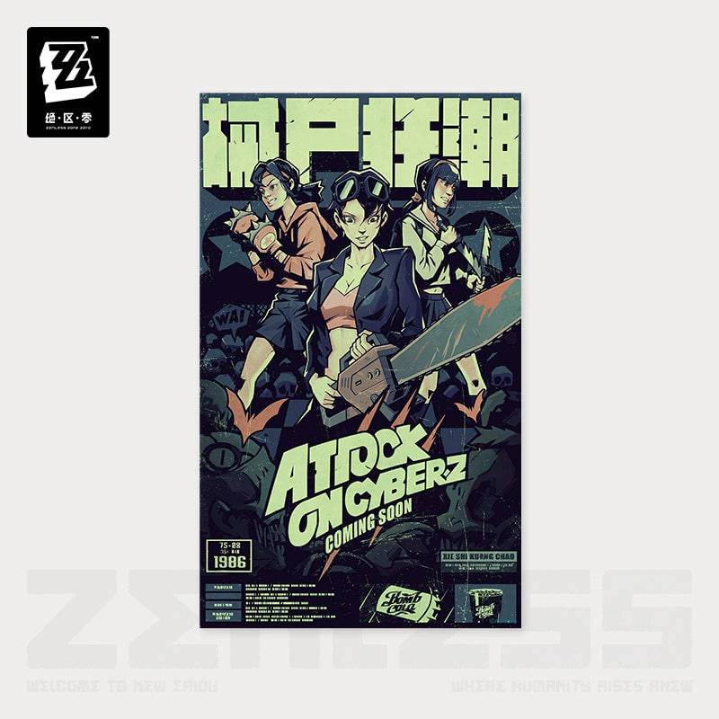 Zenless Zone Zero RandomPlay Series Collectible Poster